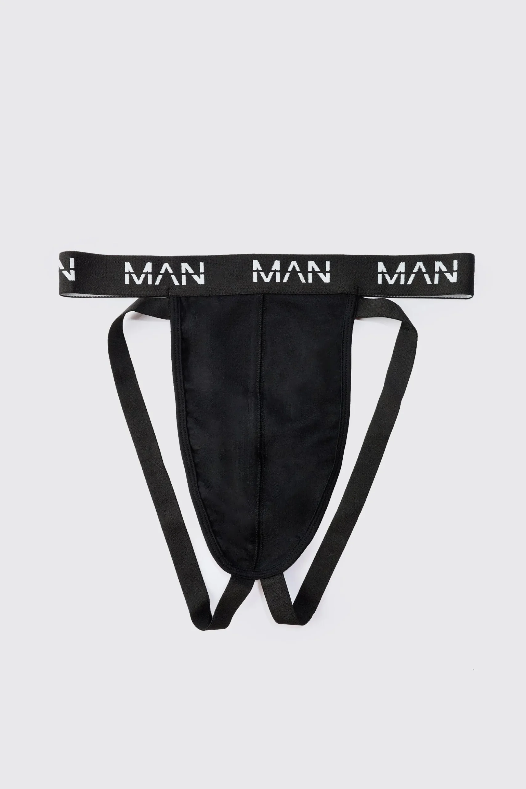 5 Pack Man Dash Jock Strap In Black | BoohooMAN UK