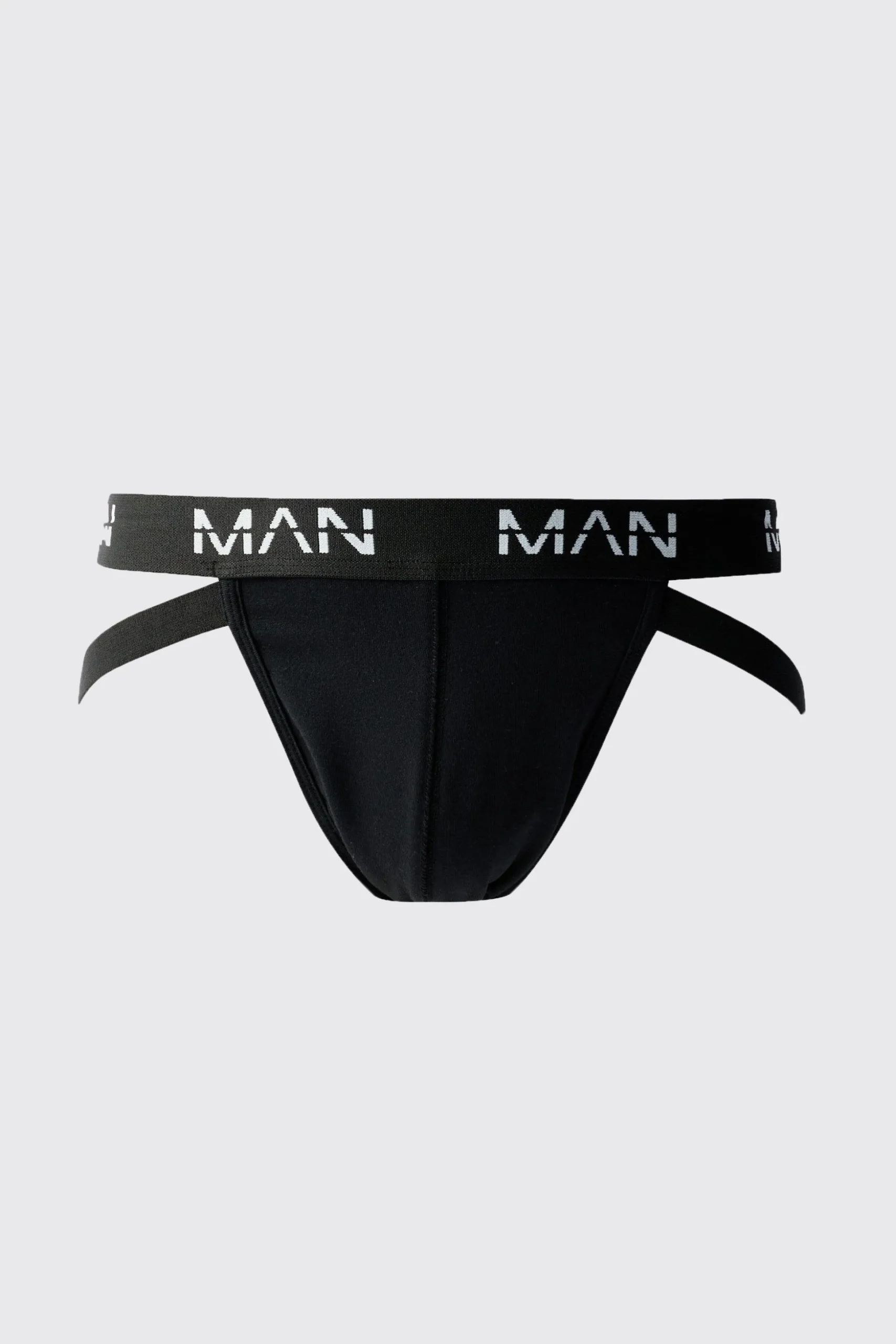5 Pack Man Dash Jock Strap In Black | BoohooMAN UK