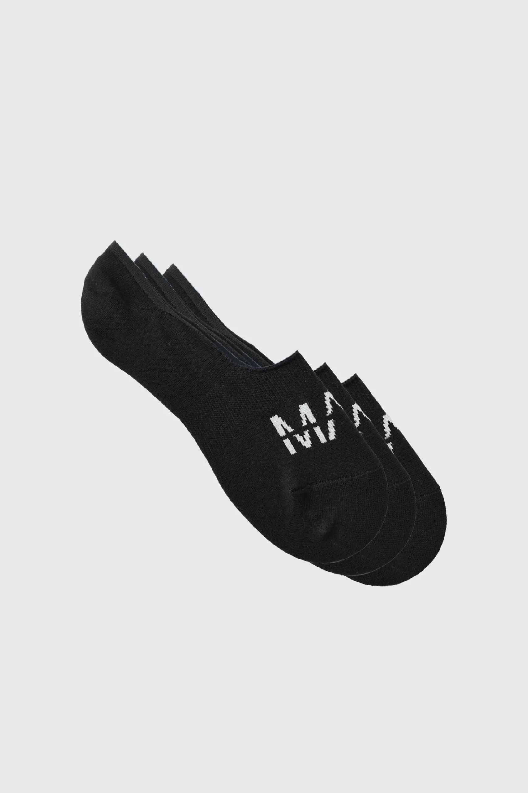 3 Pack Man Invisible Socks | BoohooMAN UK
