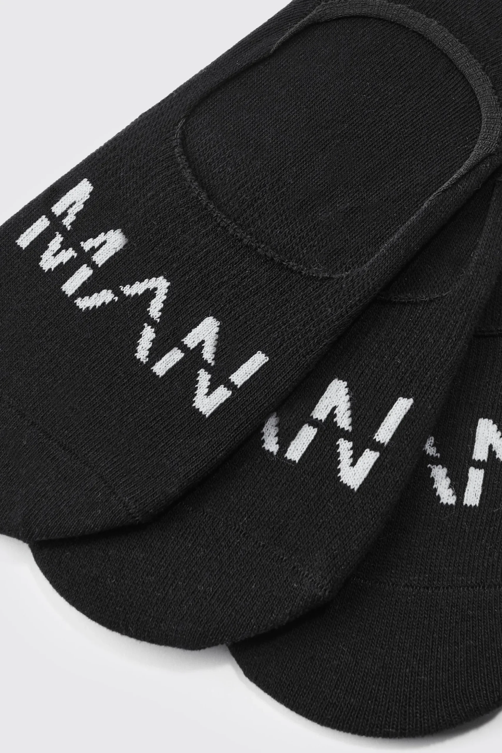 3 Pack Man Invisible Socks | BoohooMAN UK