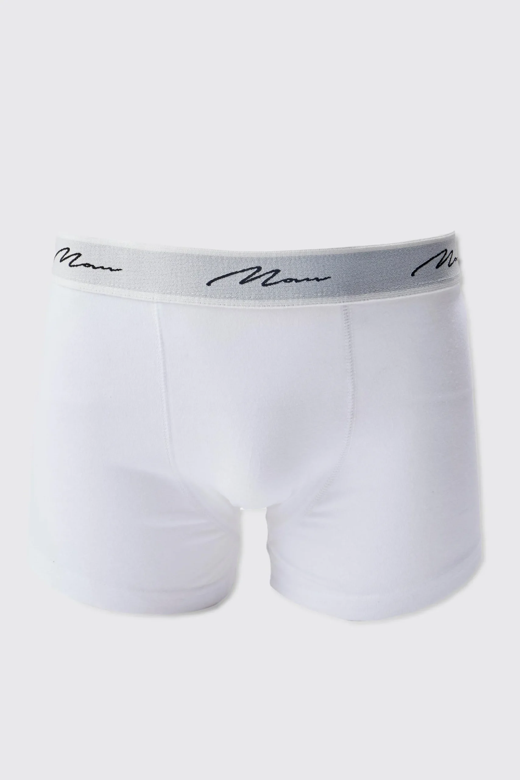 3 Pack Man Signature Mixed Colour Trunks | BoohooMAN UK