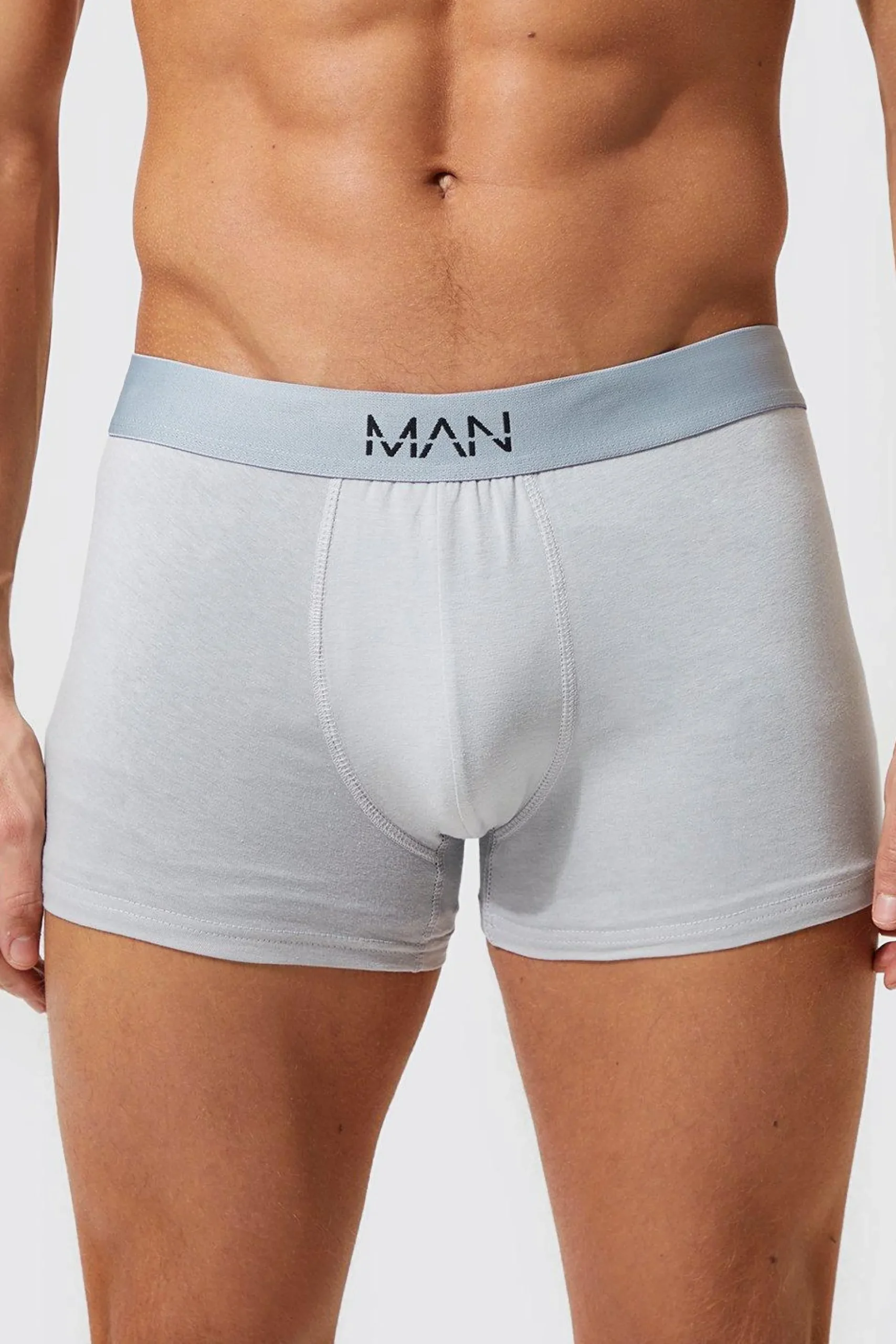 7 Pack Mixed Colour Man Trunks | BoohooMAN UK