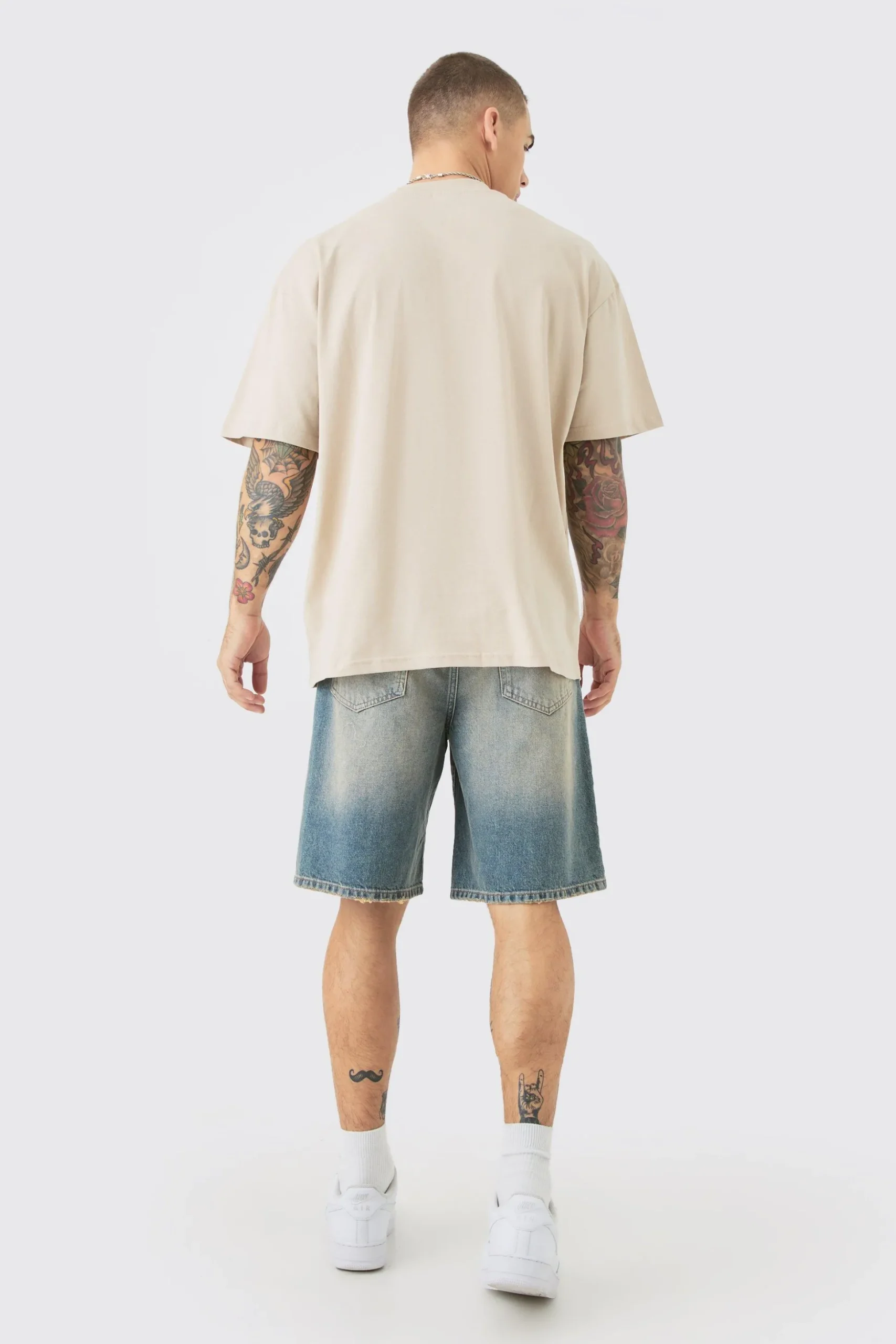 2 Pack Oversized Heavy Weight T-shirt | BoohooMAN UK