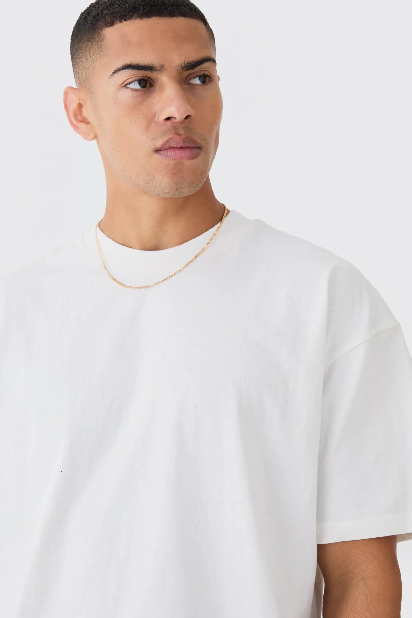 2 Pack Oversized Heavyweight T-shirts | BoohooMAN UK