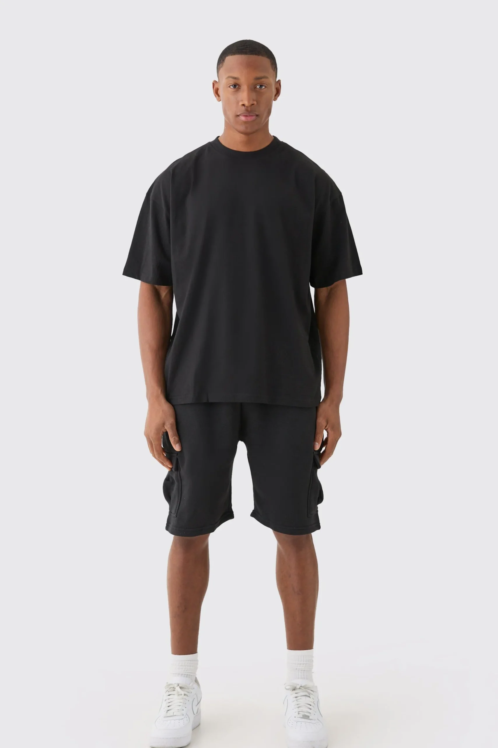 2 Pack Oversized T-shirt | BoohooMAN UK
