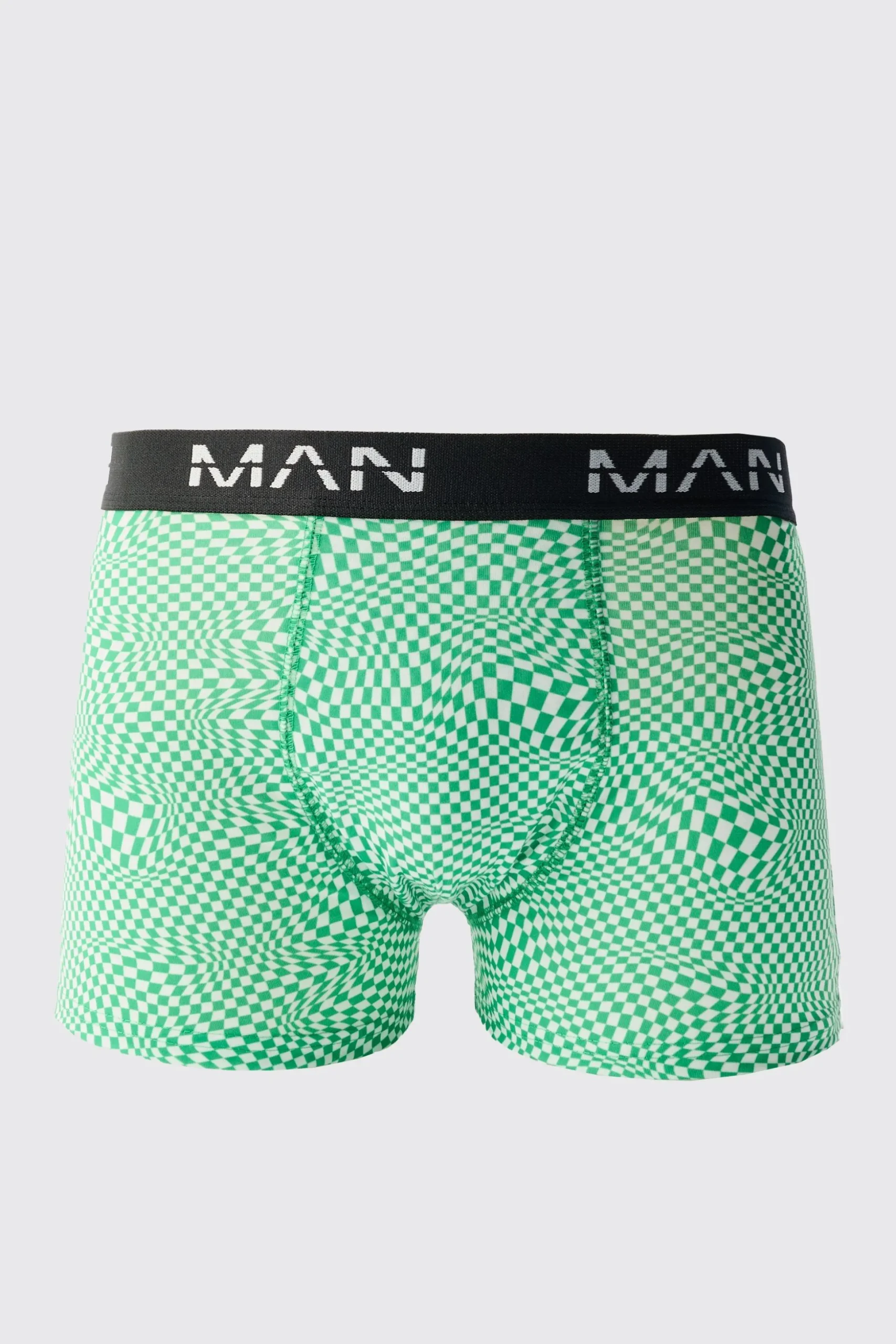 Abstract Print Boxers | BoohooMAN UK
