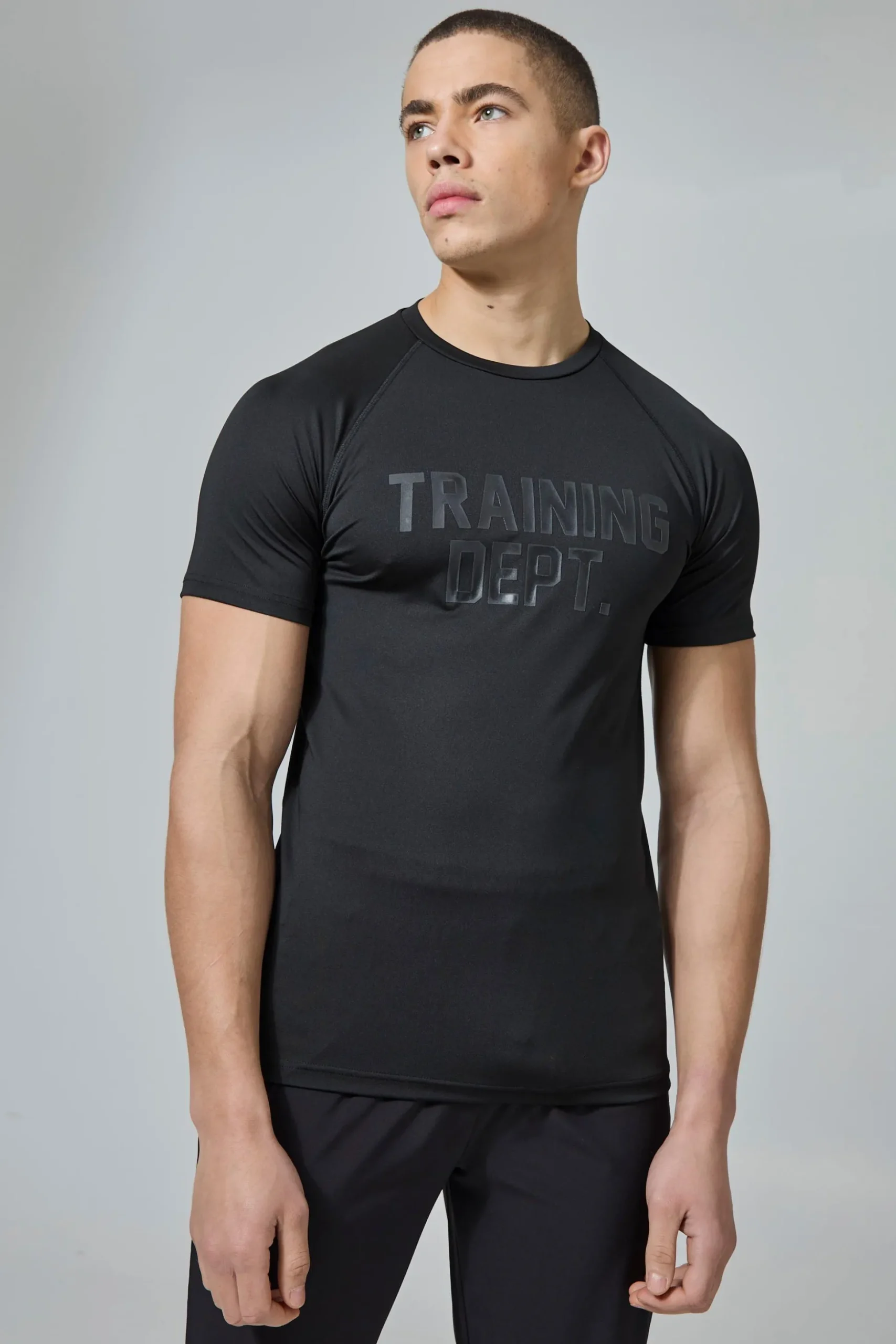 Active Training Dept Muscle Fit T-shirt | BoohooMAN UK