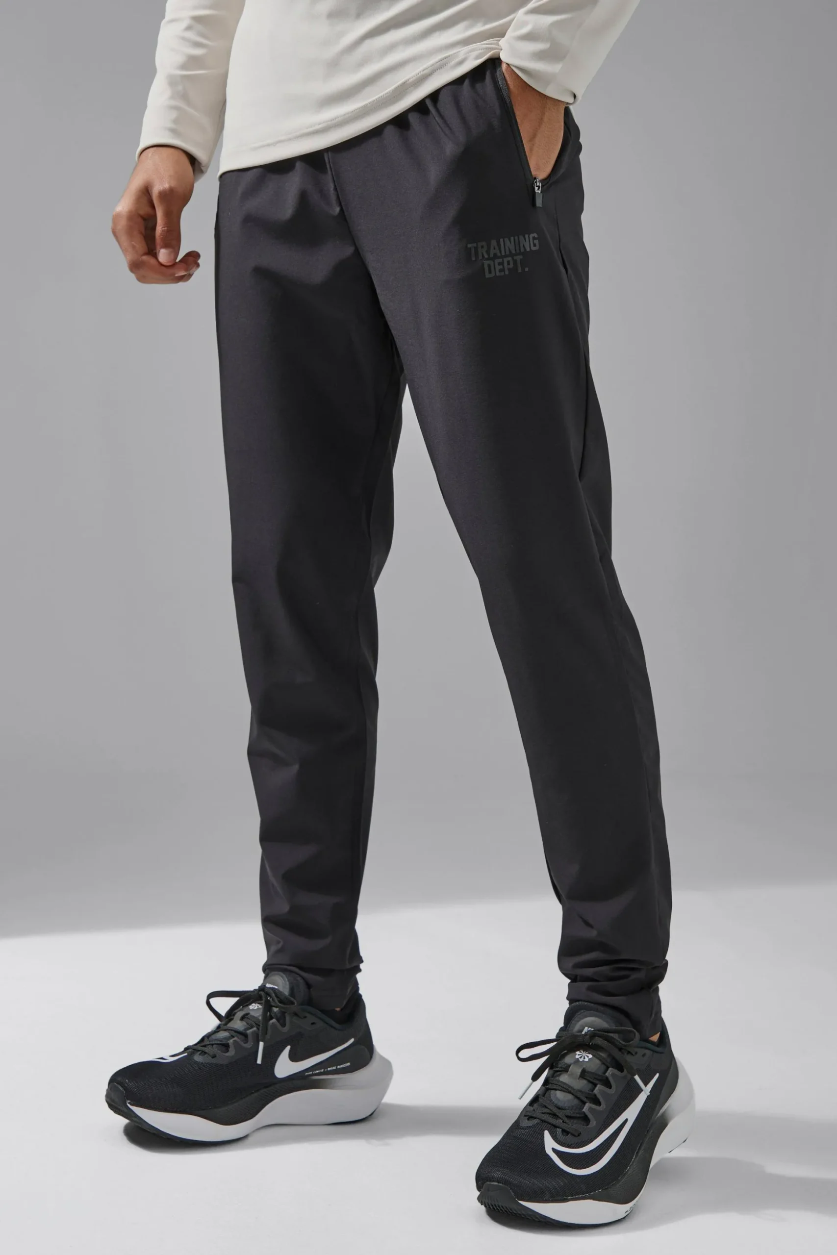 Active Training Dept Stretch Woven Jogger | BoohooMAN UK