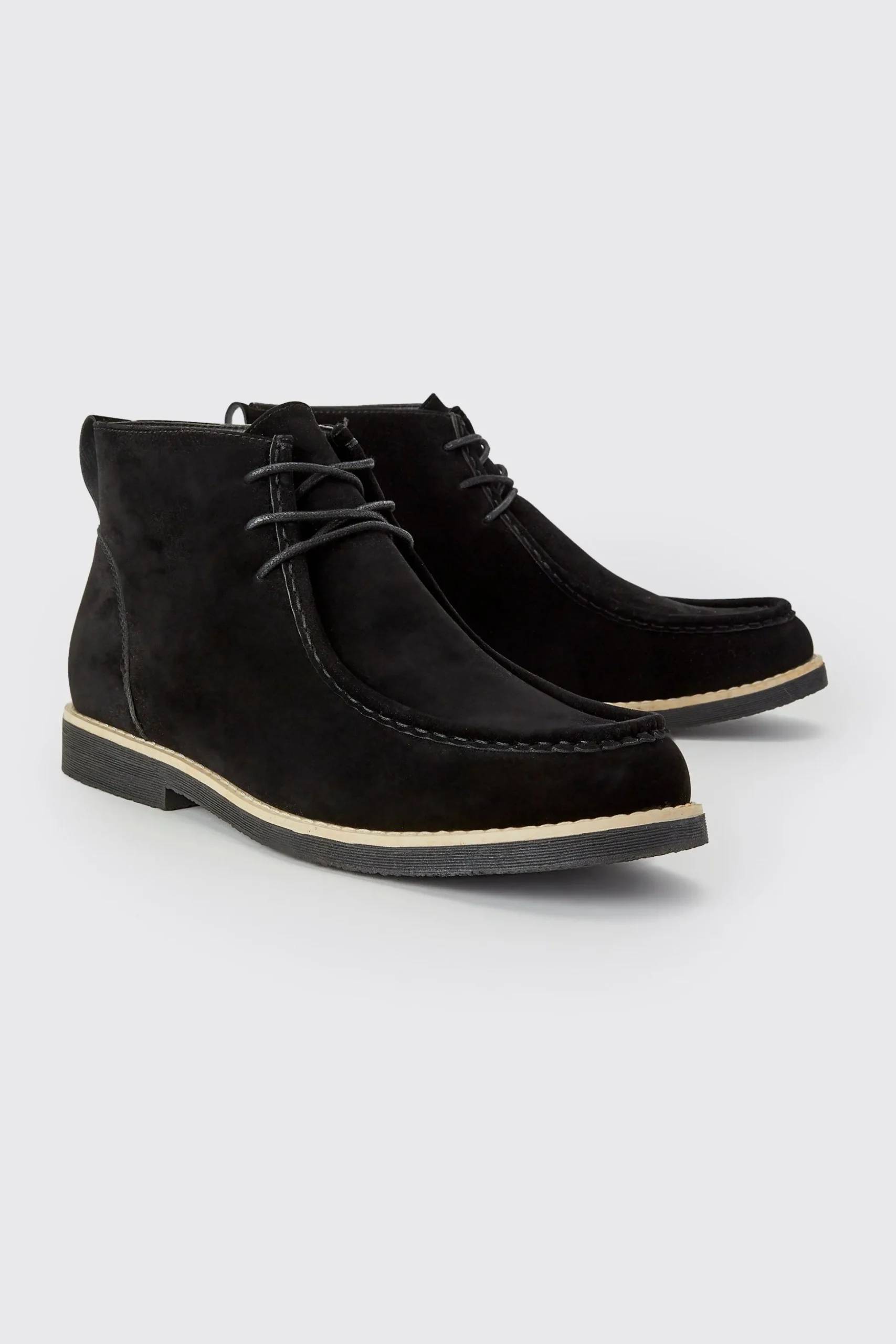 Apron Front Desert Boot | BoohooMAN UK