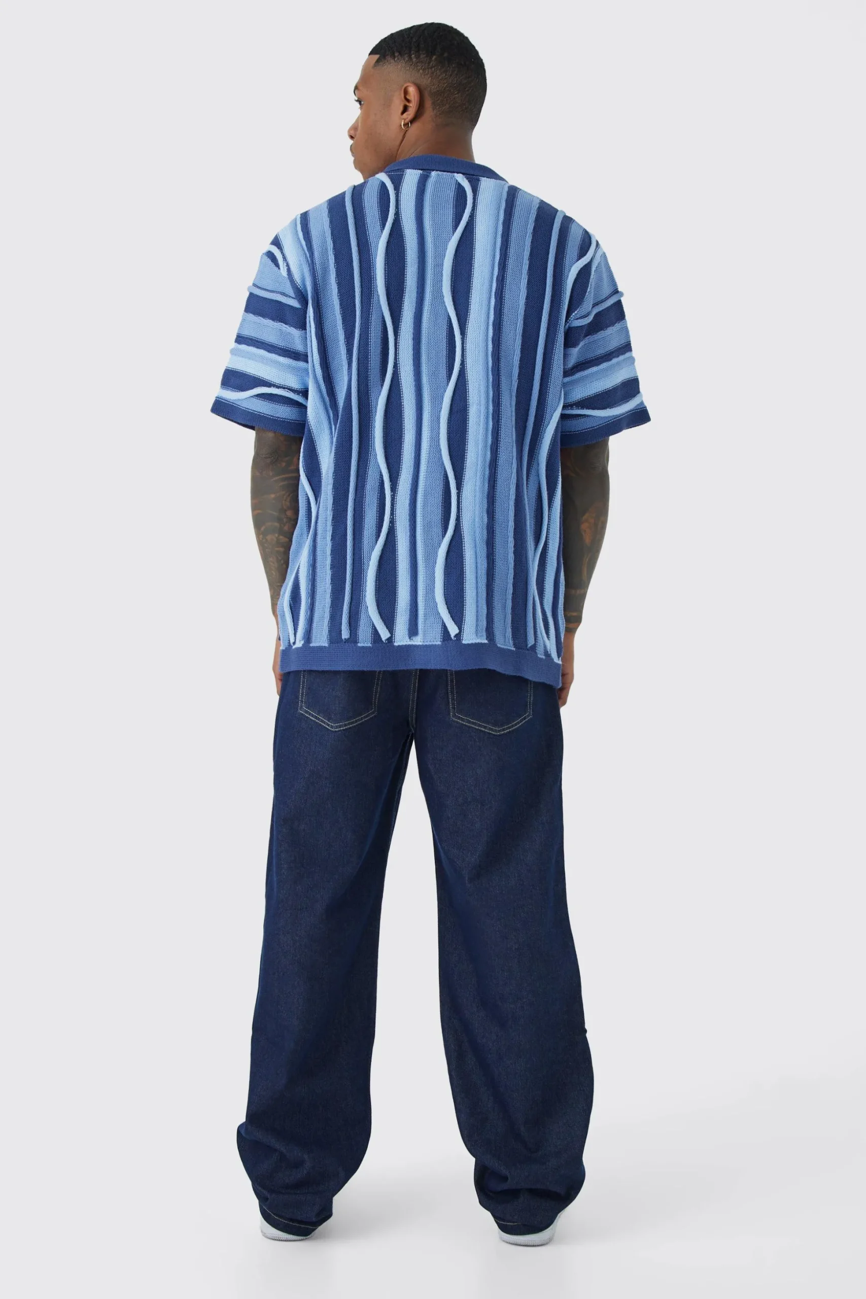 Baggy Rigid Jean | BoohooMAN UK