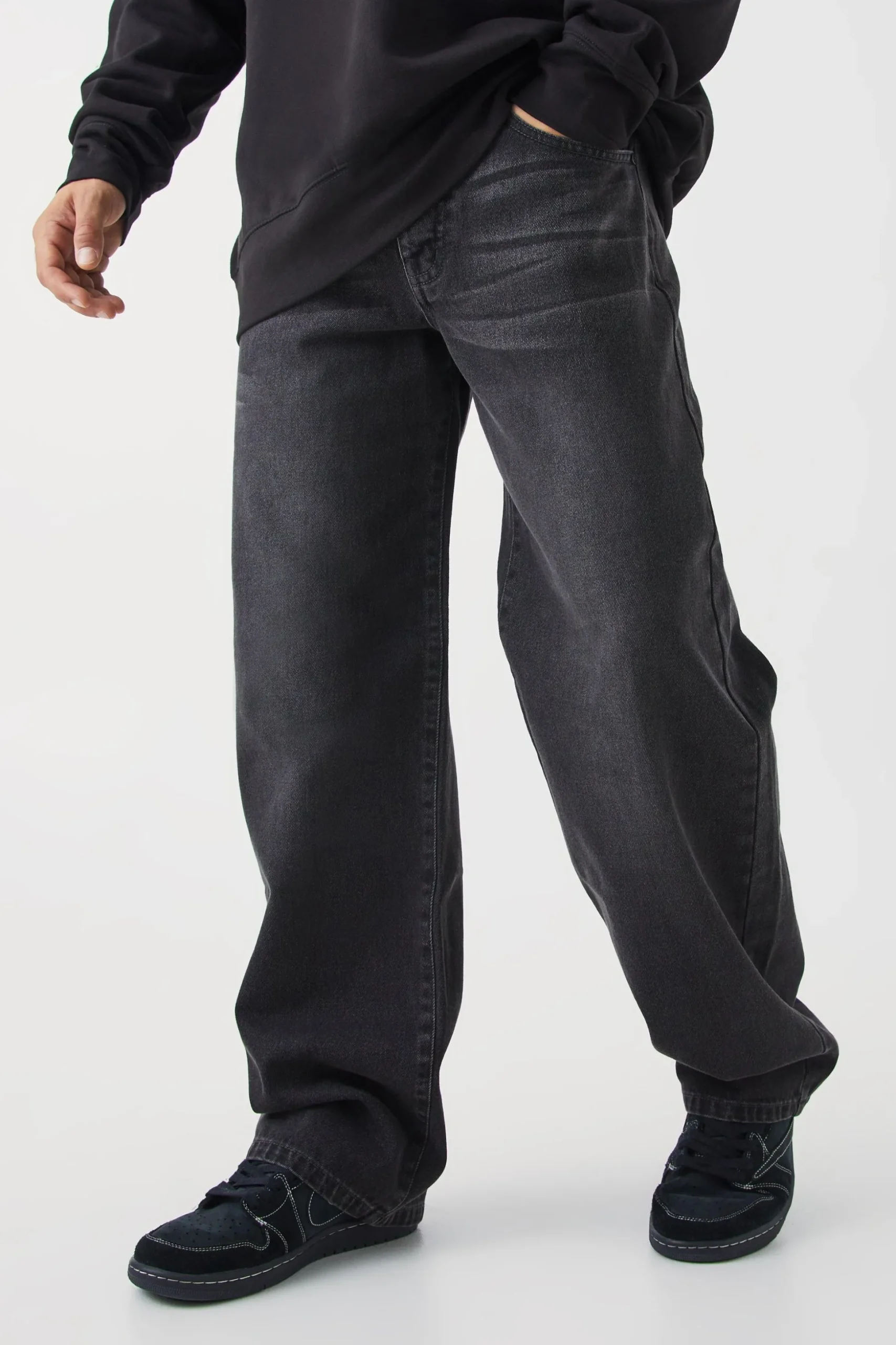 Baggy Rigid Jean | BoohooMAN UK
