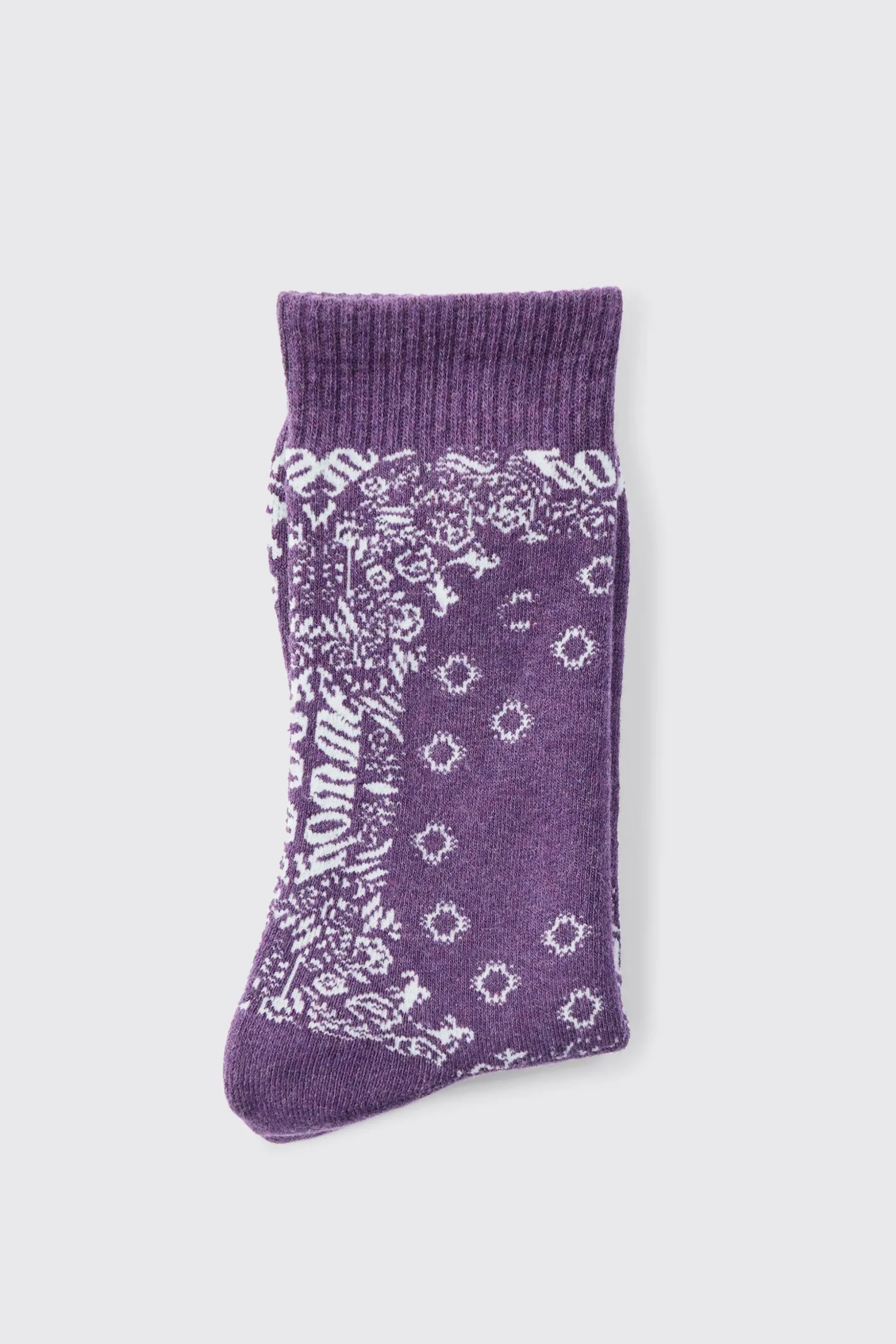 Bandana Print Socks | BoohooMAN UK