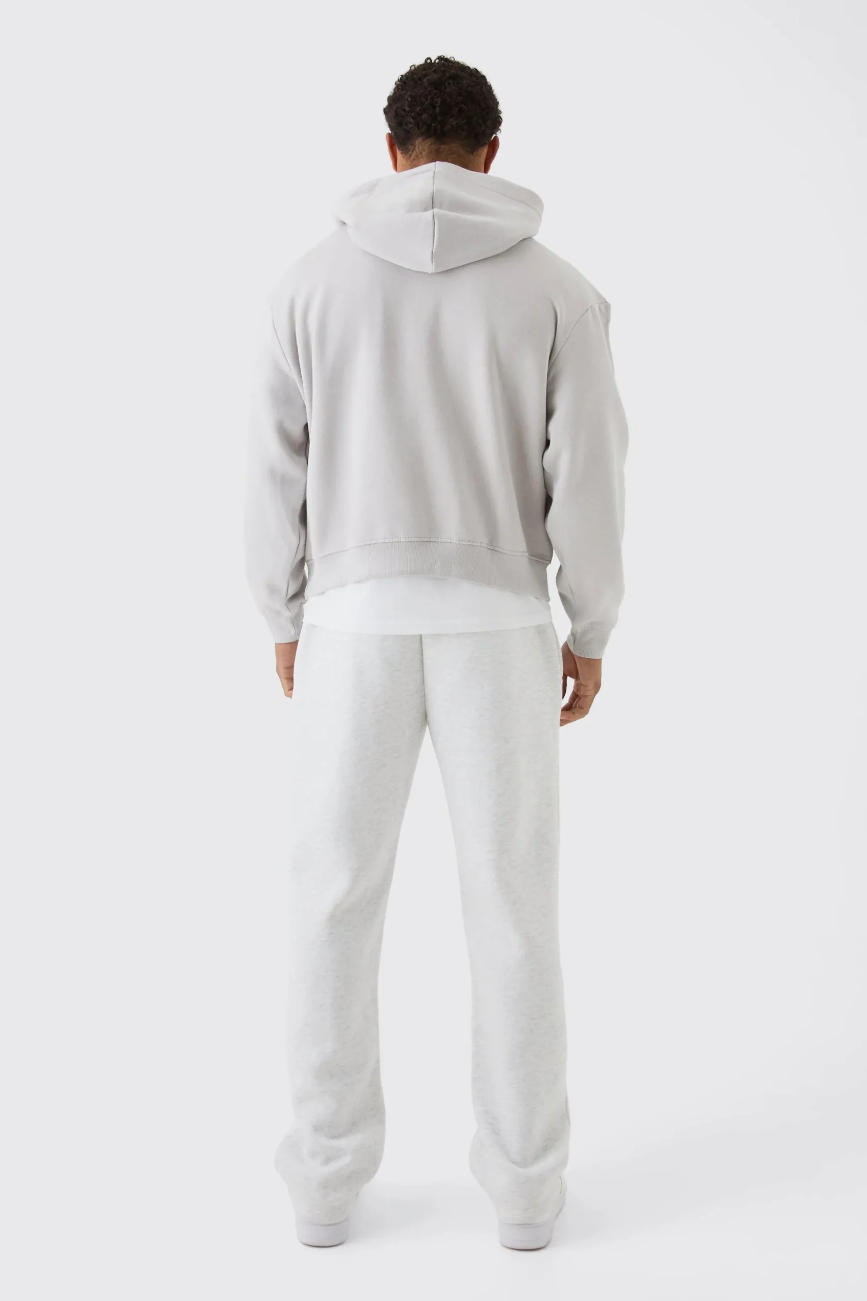 Basic Oversized Boxy Hoodie | BoohooMAN UK