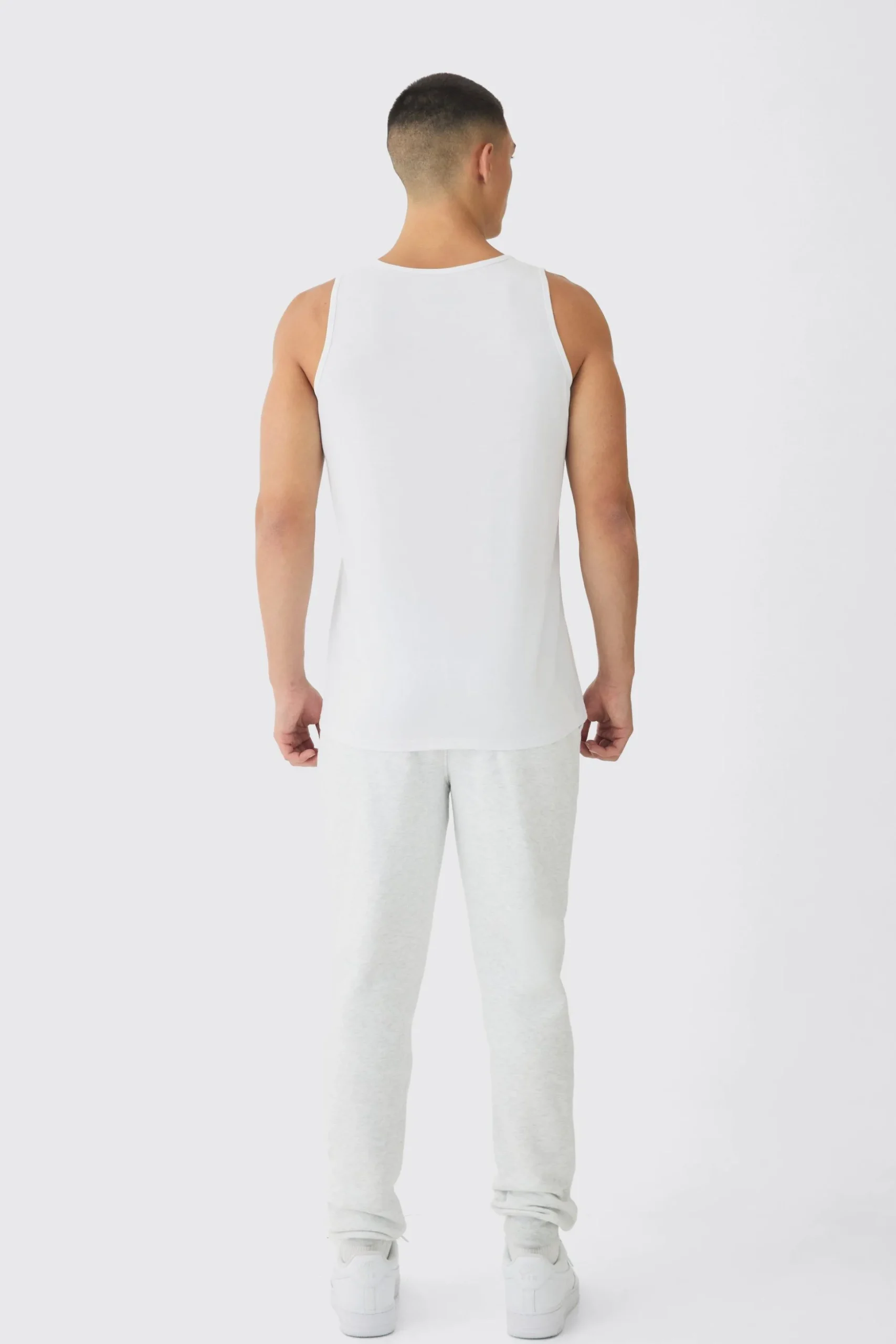 Basic Vest | BoohooMAN UK