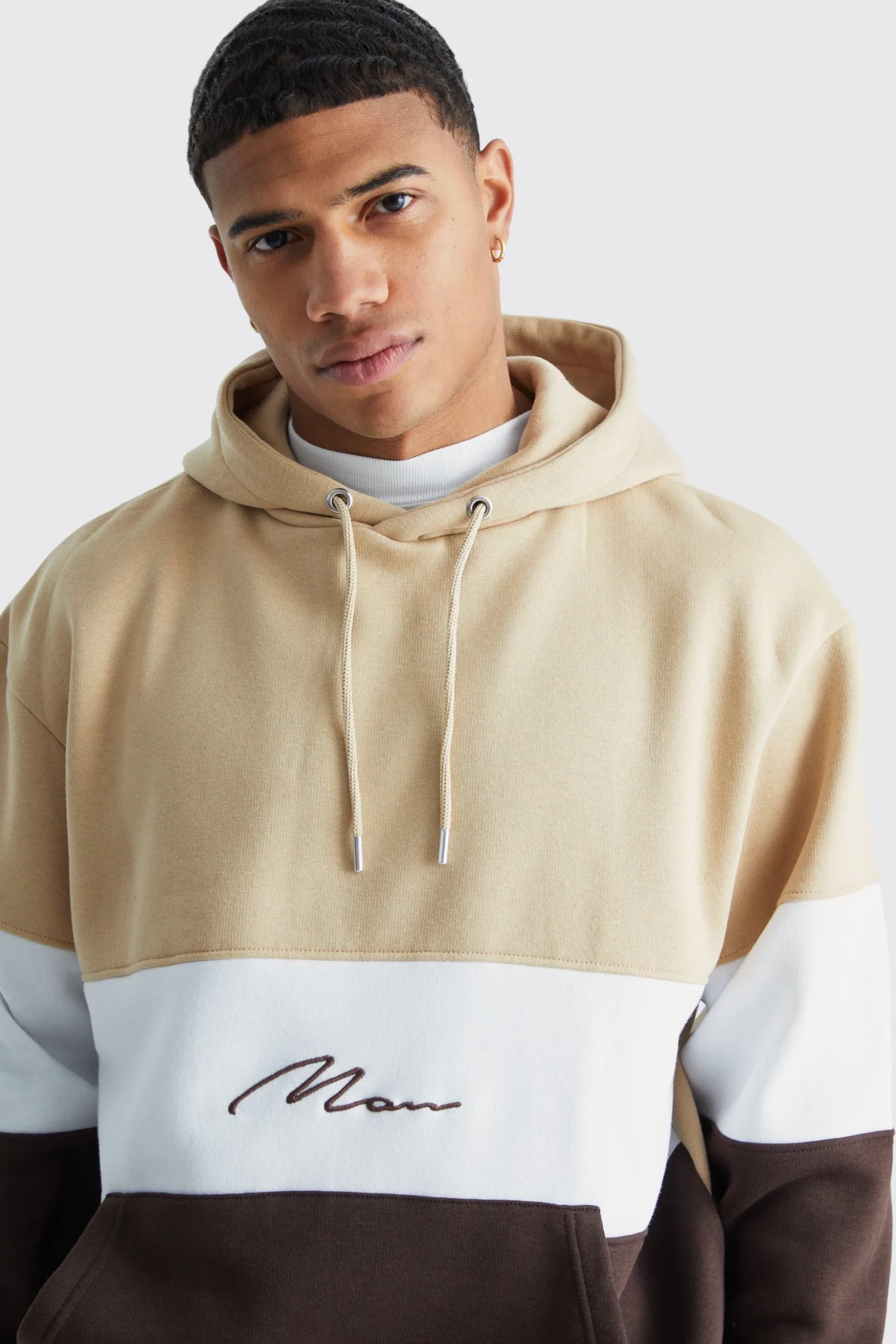 Colour Block Tracksuit | BoohooMAN UK