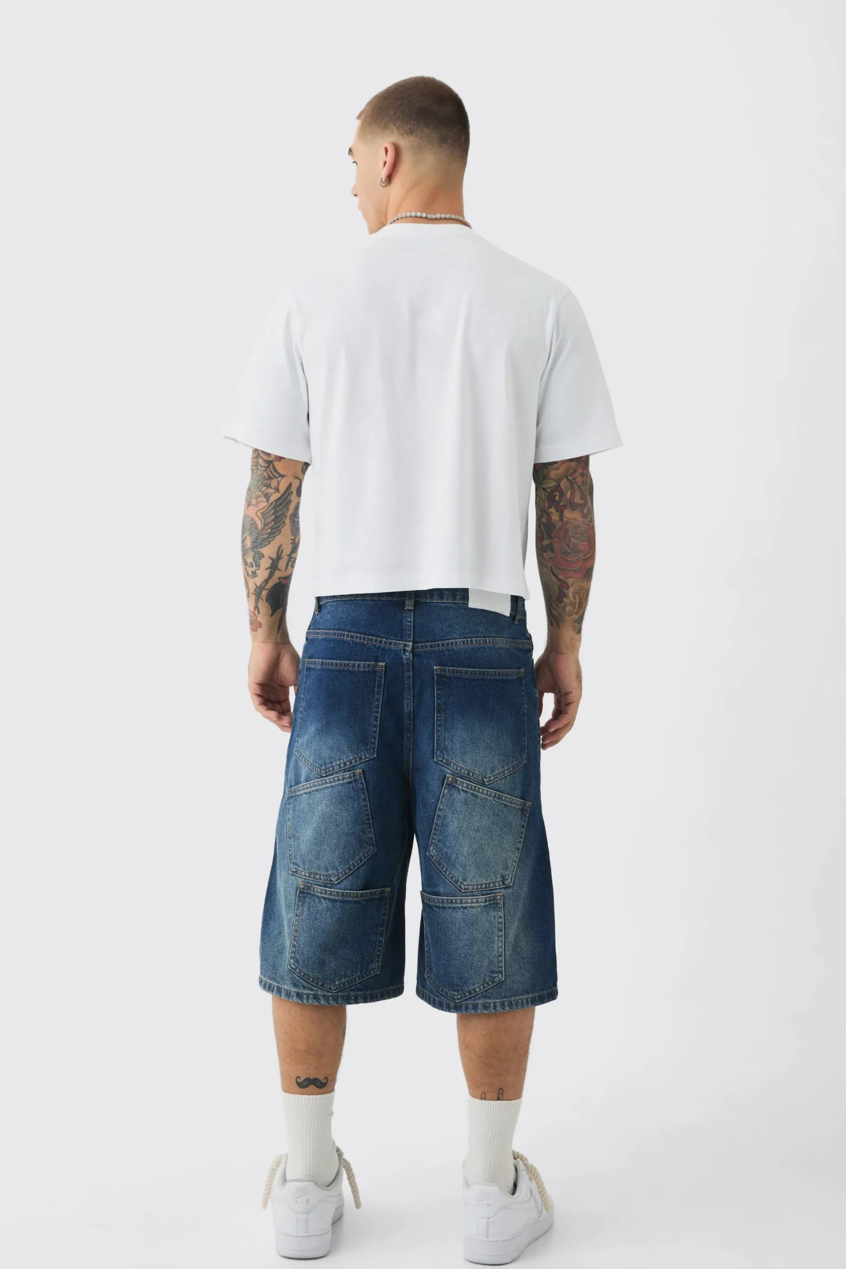 Crew Neck Baby T-shirt | BoohooMAN UK