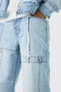 Dirty Wash Carpenter Set | BoohooMAN UK
