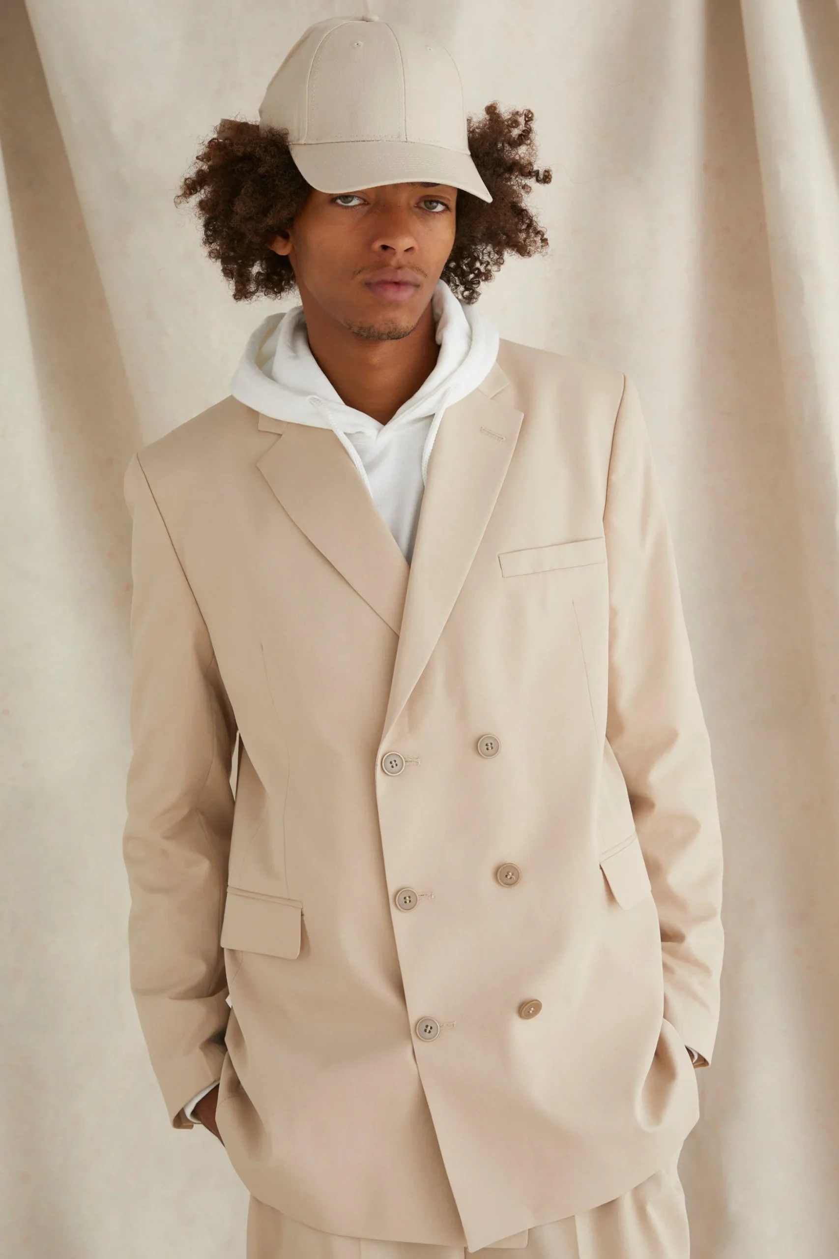 Double Breasted Oversized Blazer | BoohooMAN UK