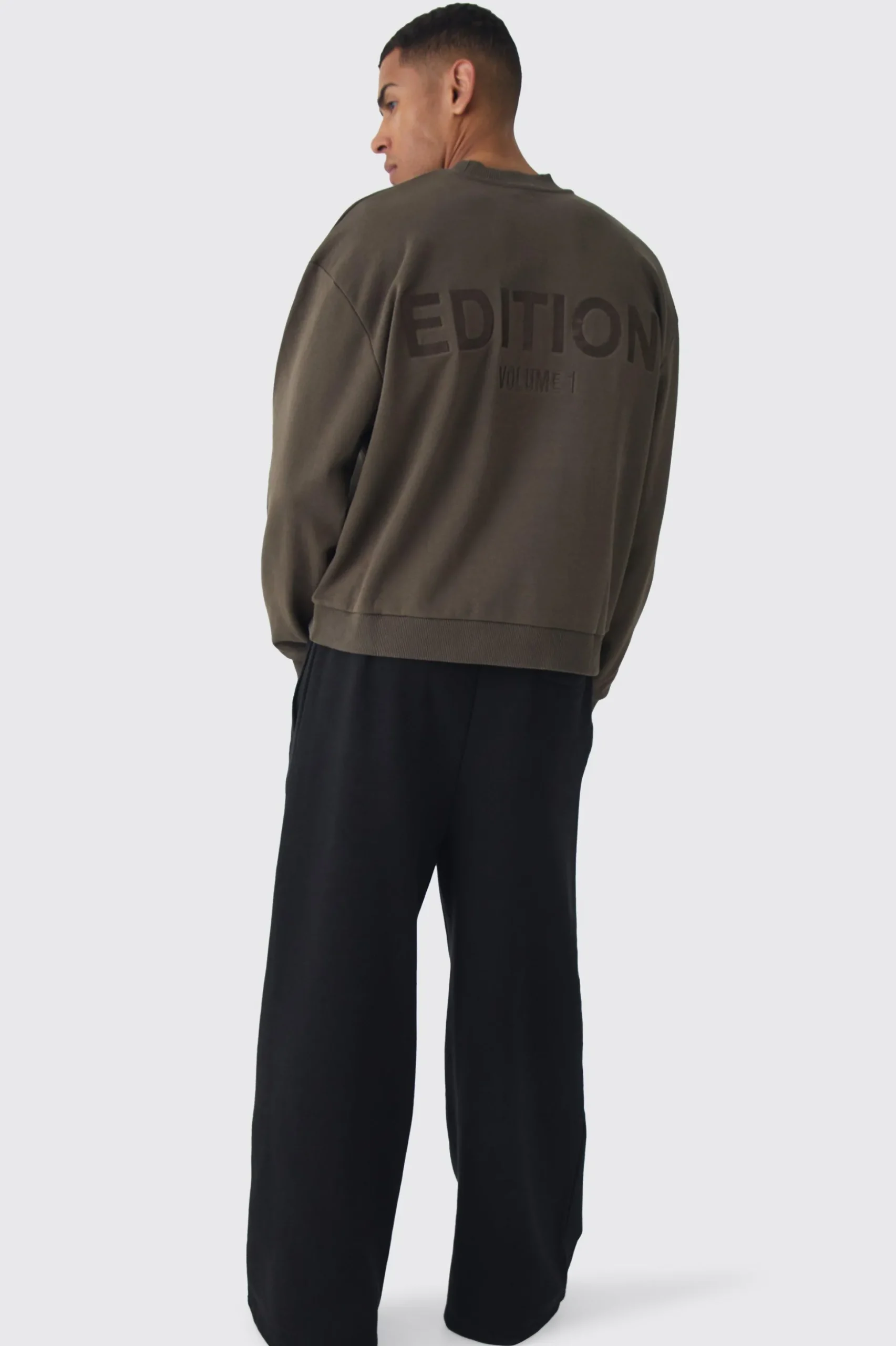 EDITION Oversized Boxy Heavyweight Hoodie | BoohooMAN UK