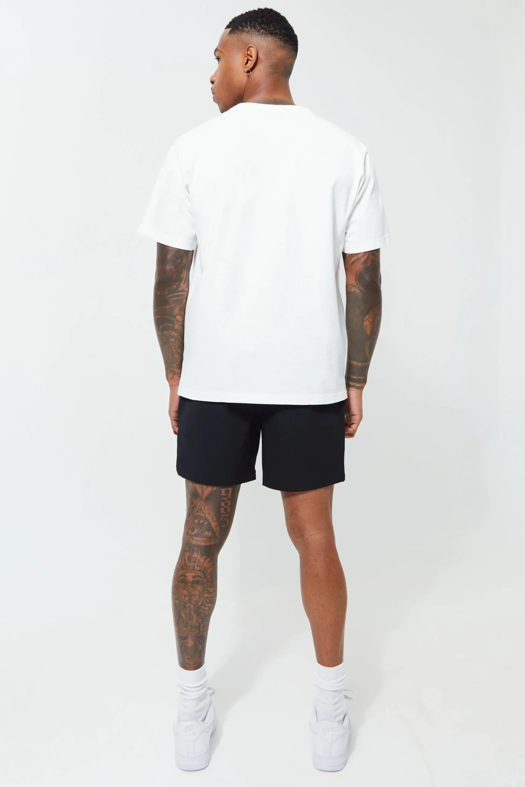 Elasticated Comfort Fit Stretch Short | BoohooMAN UK