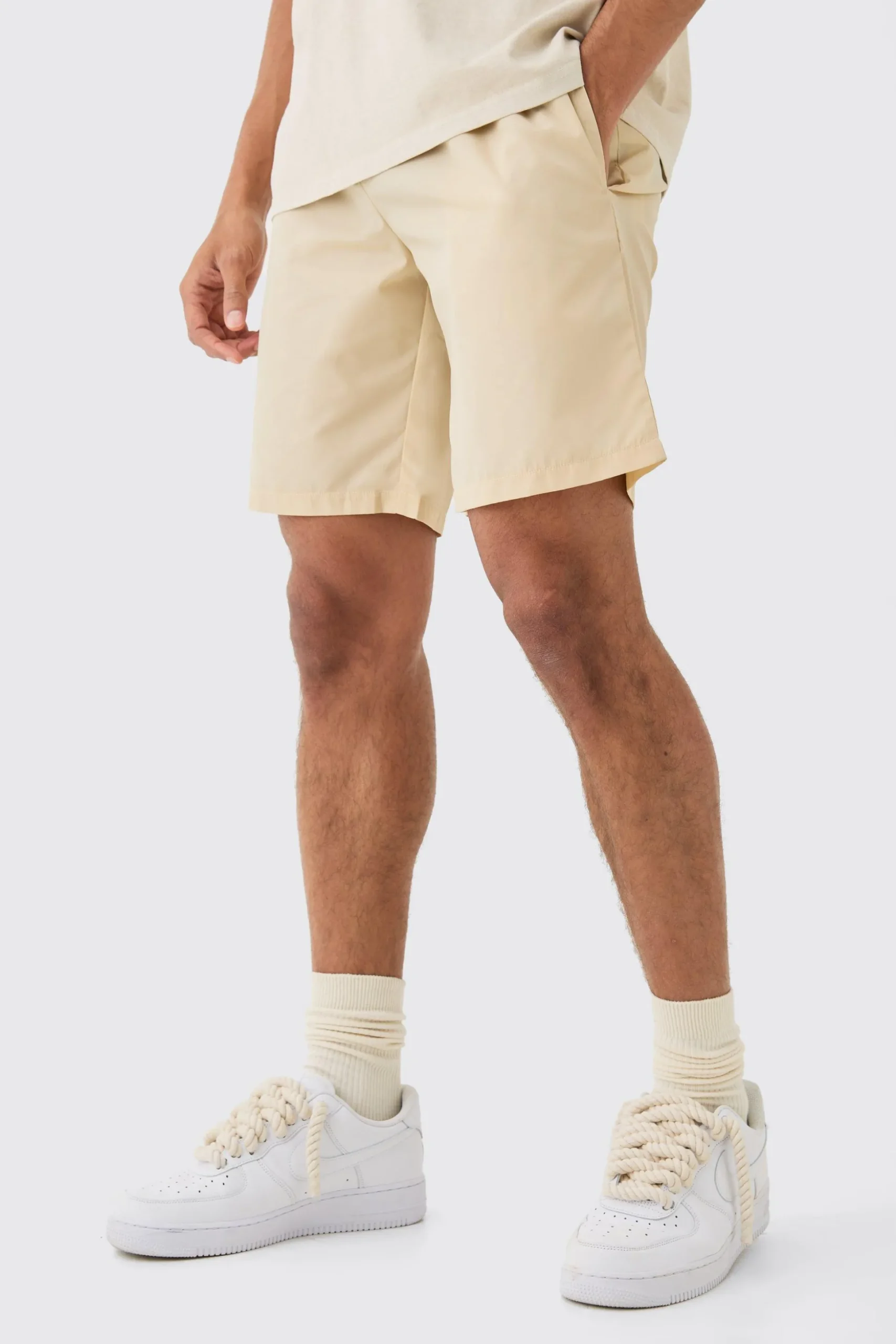 Elasticated Waist Comfort Shorts | BoohooMAN UK