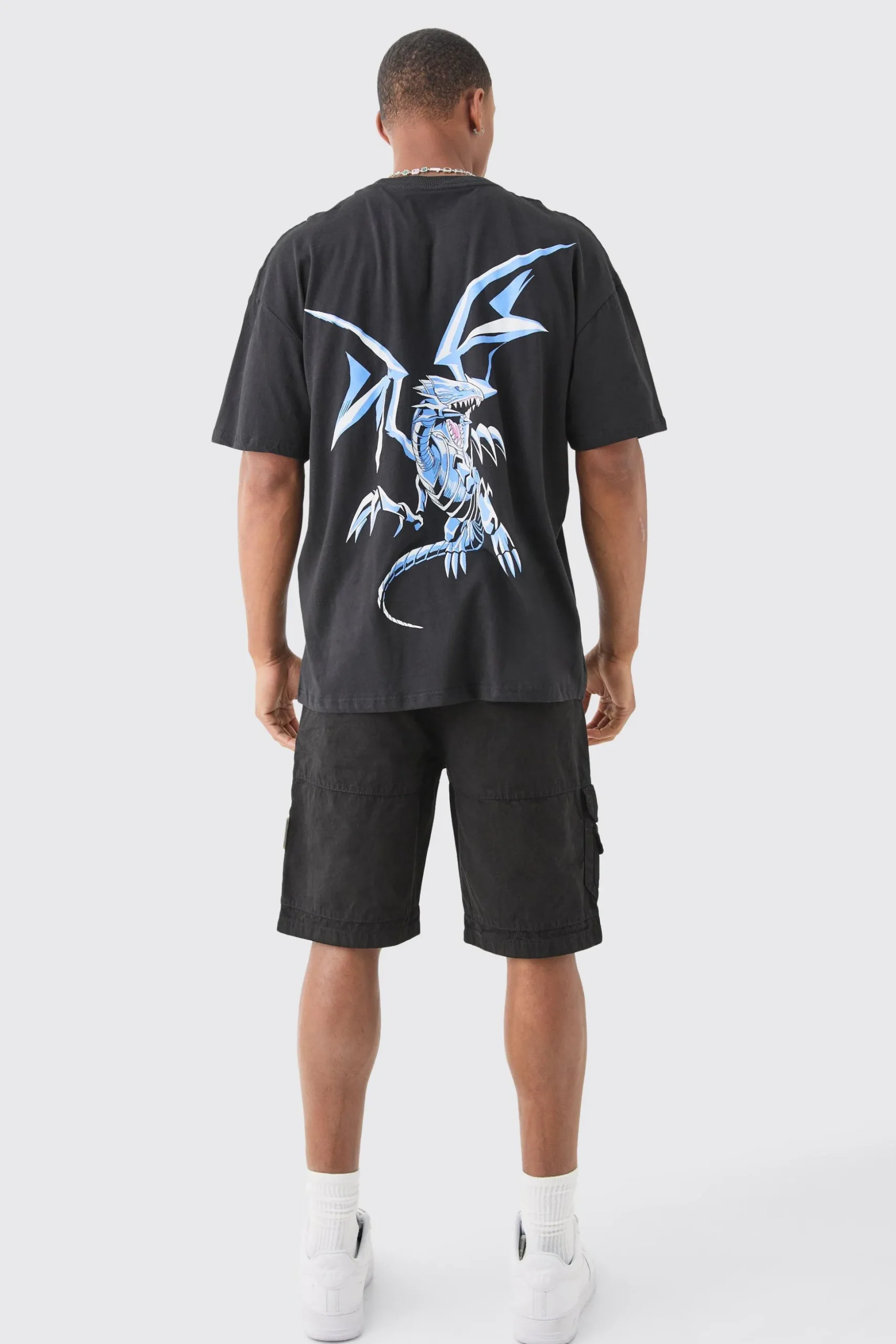 Elasticated Waist Ripstop Bungee Cargo Short | BoohooMAN UK