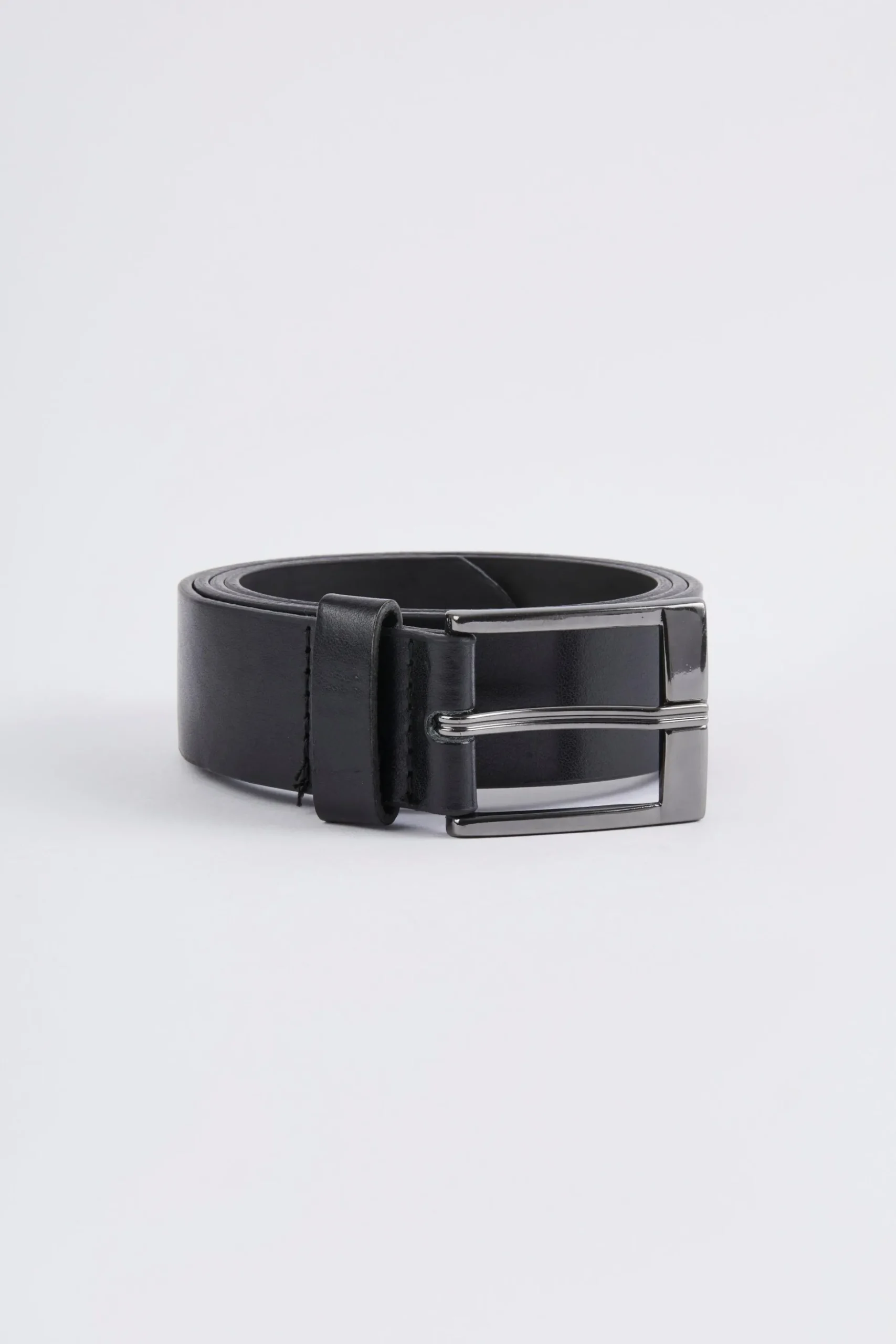 Faux Leather Smart Belt | BoohooMAN UK