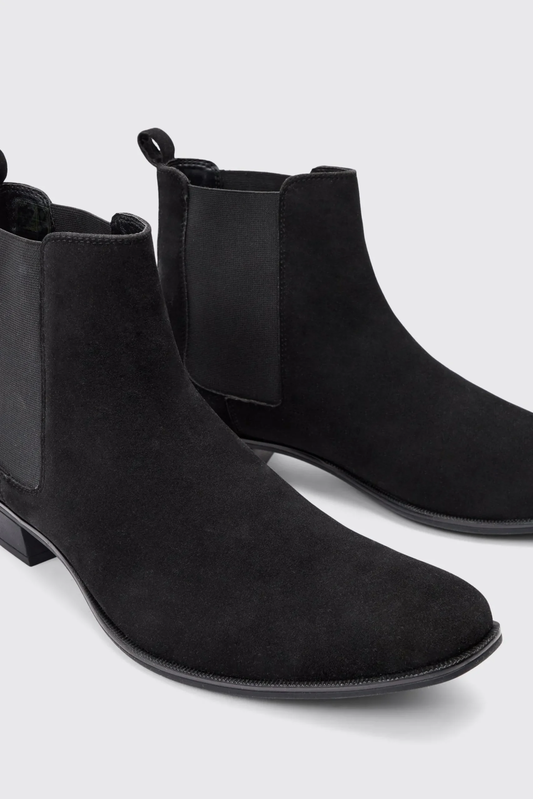 Faux Suede Cuban Boot | BoohooMAN UK