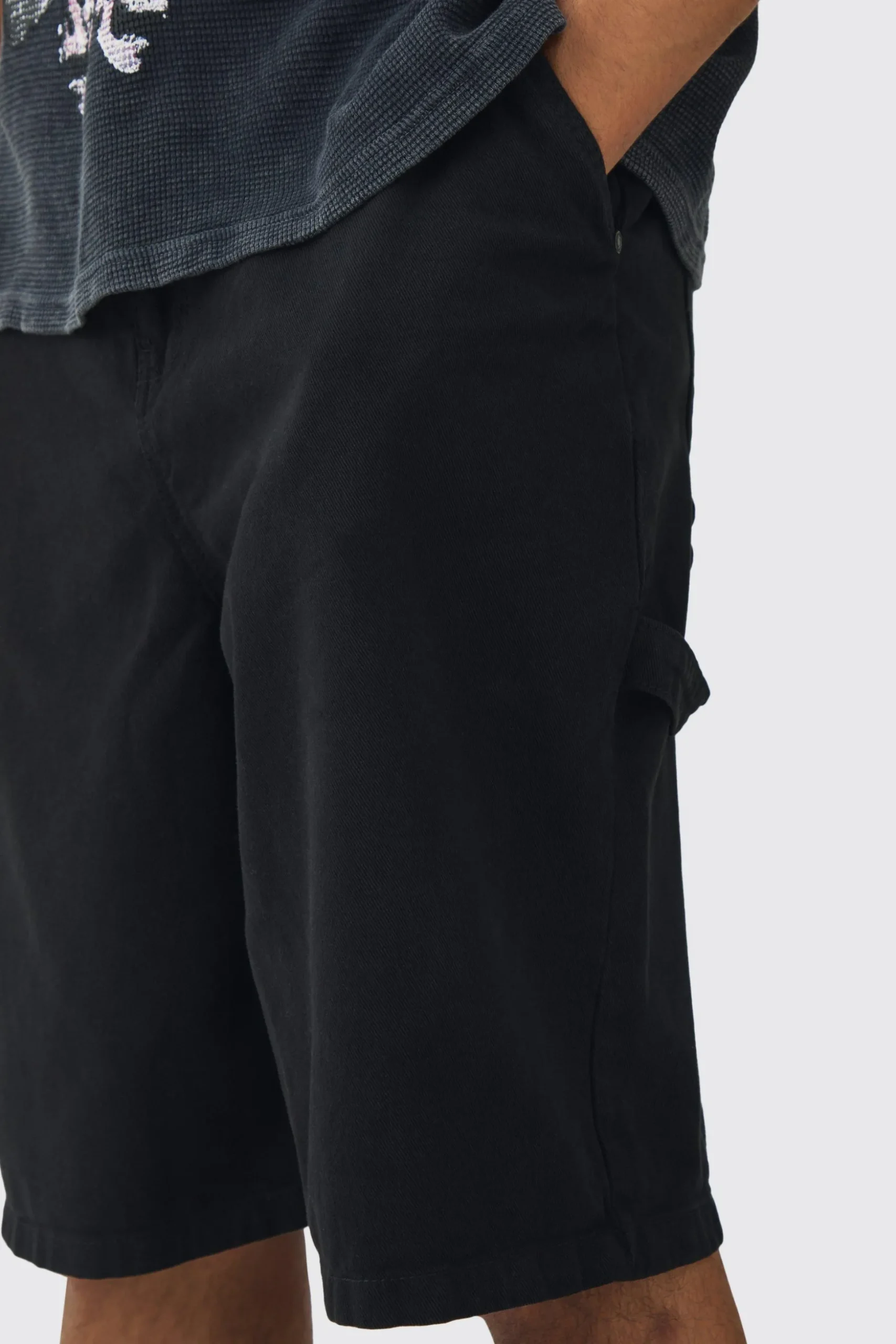 Fixed Waist Parachute Shorts | BoohooMAN UK