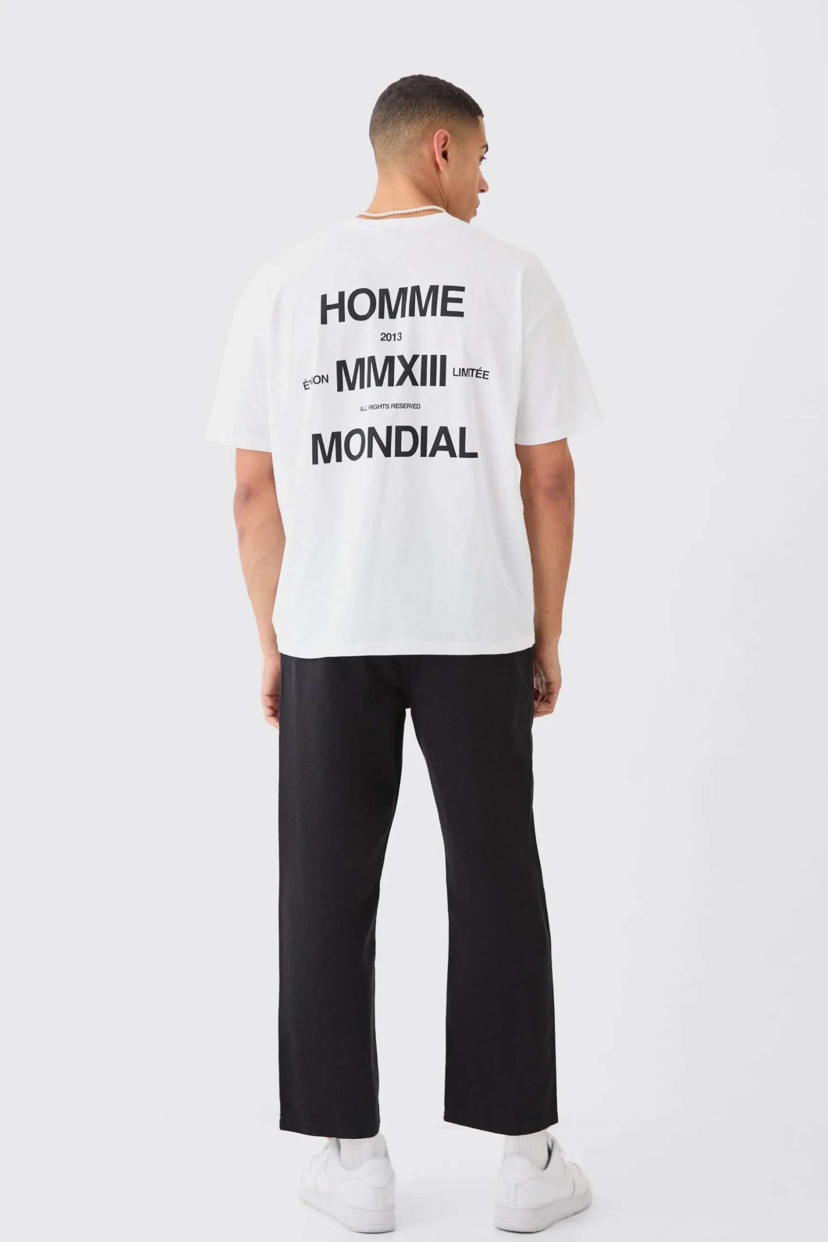 Fixed Waist Skate Cropped Chino Trouser | BoohooMAN UK