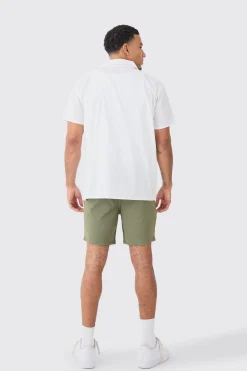 Fixed Waist Skinny Fit Chino Shorts | BoohooMAN UK