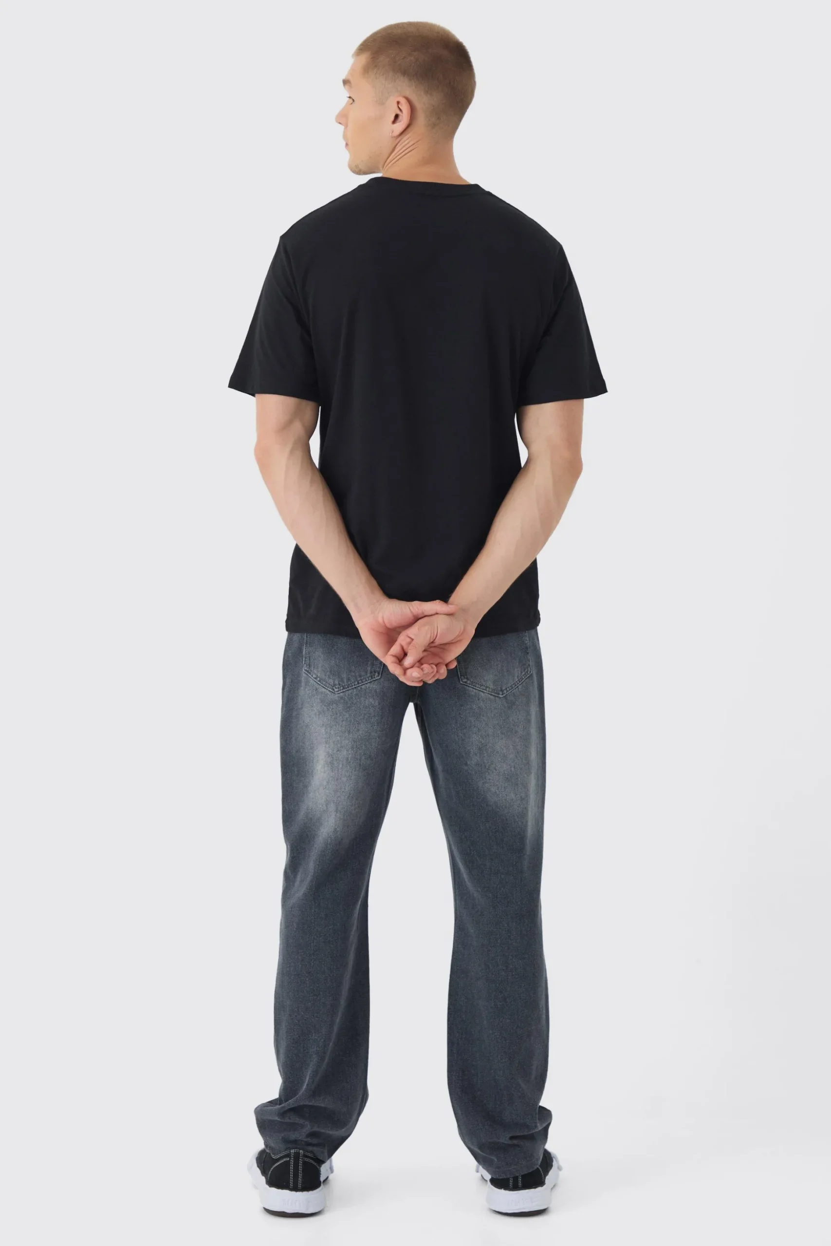 Graffiti Printed T-Shirt | BoohooMAN UK