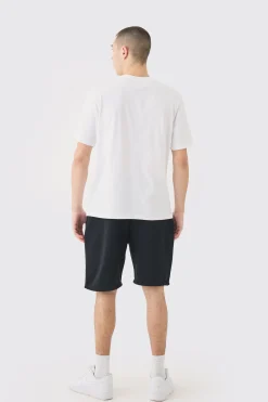 Loose Fit Man Official Splice Mesh Short | BoohooMAN UK