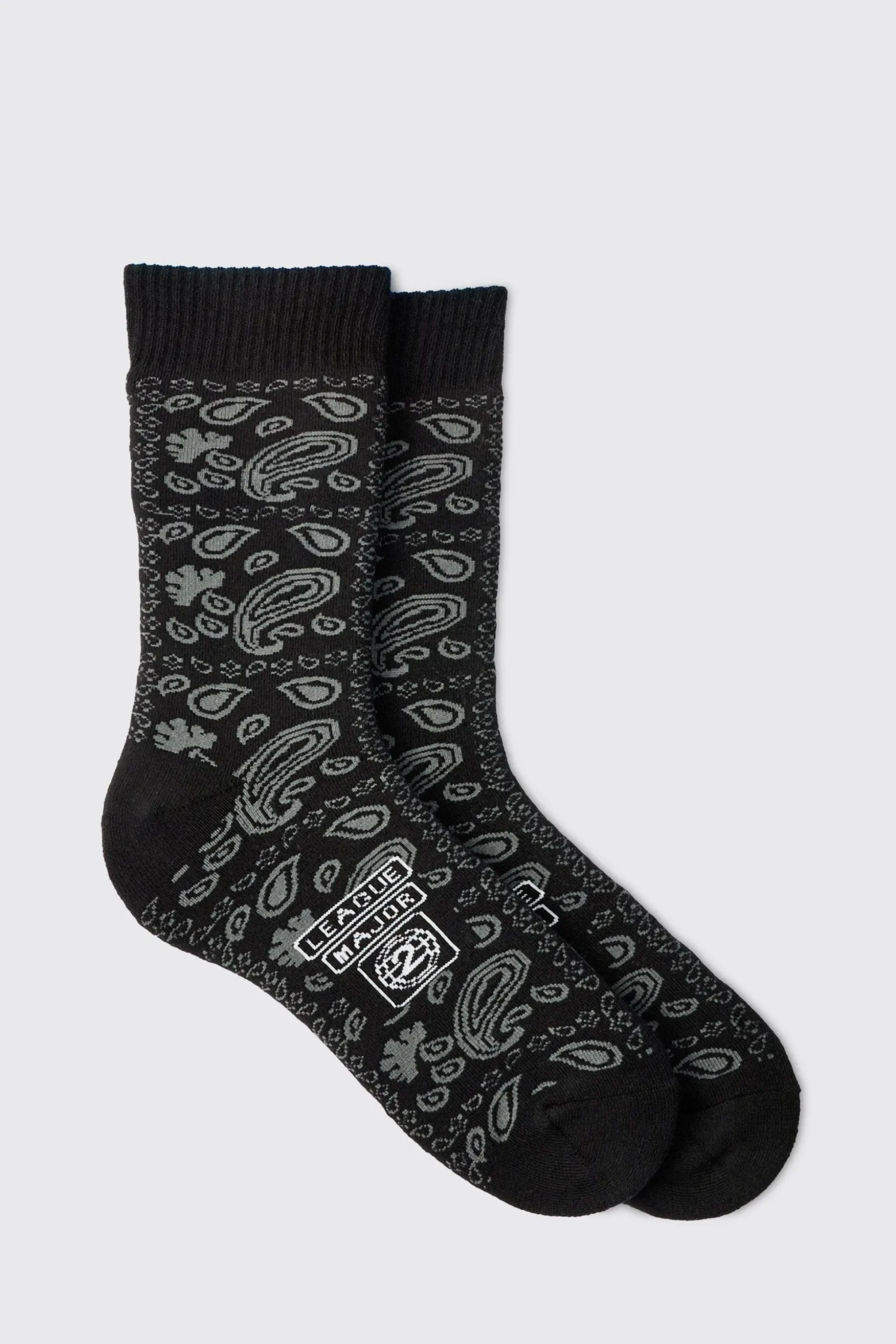 Major League Logo Sports Socks | BoohooMAN UK