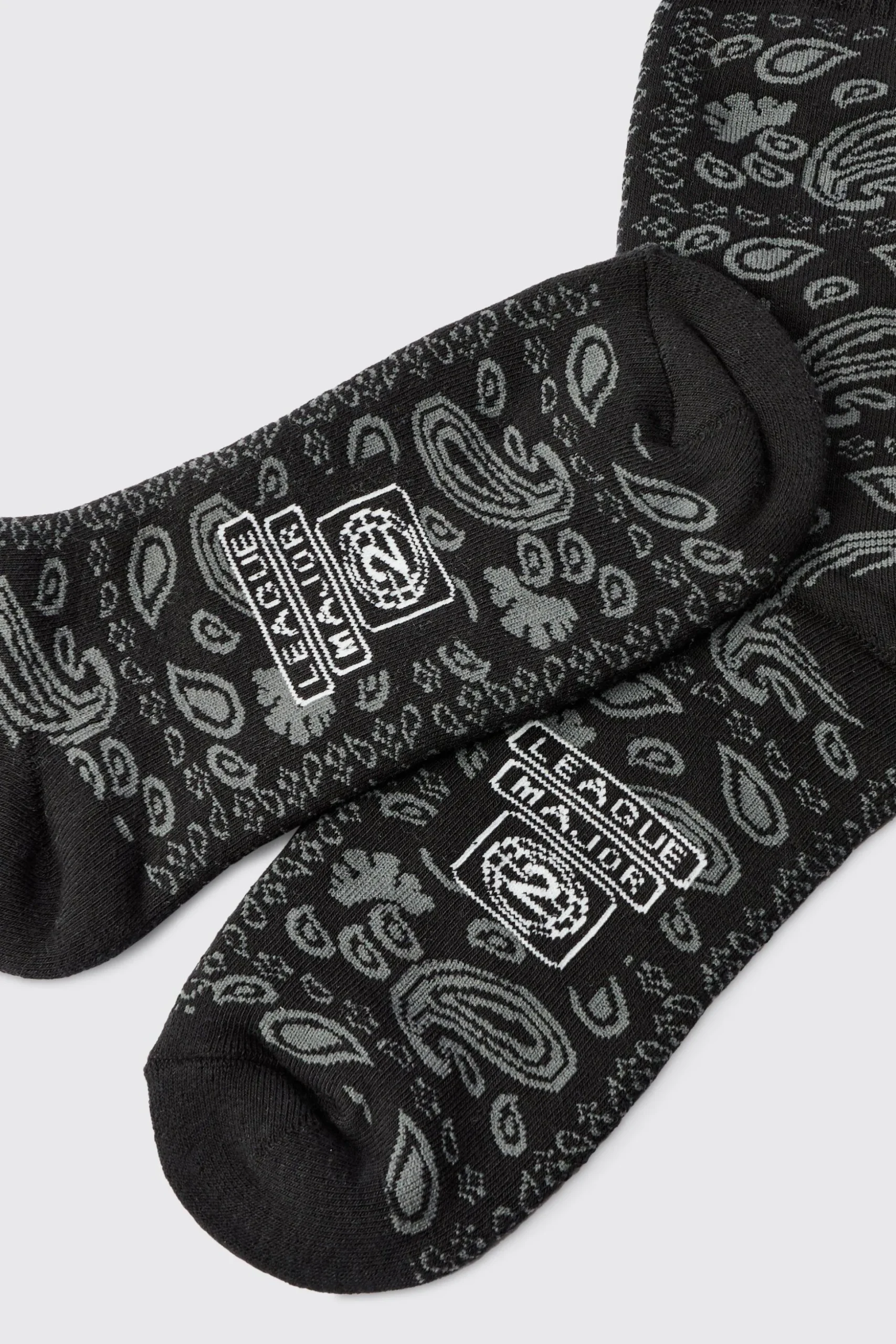 Major League Logo Sports Socks | BoohooMAN UK