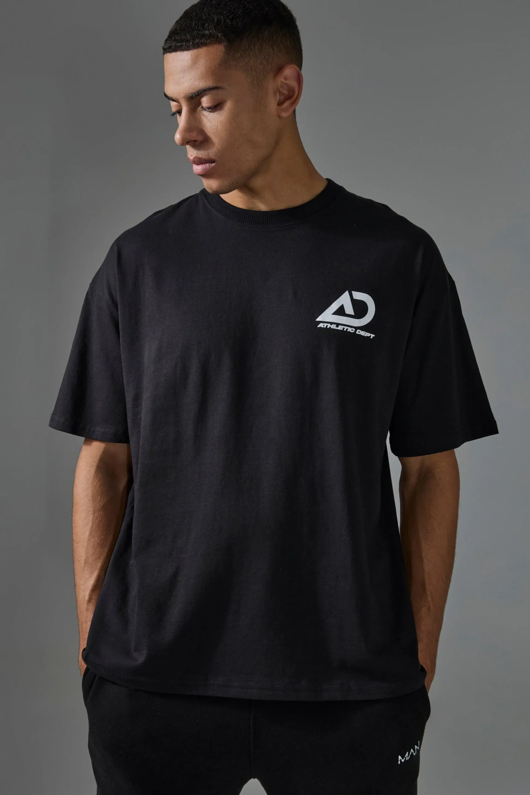 Man Active Athletic Dept Oversized T-shirt | BoohooMAN UK