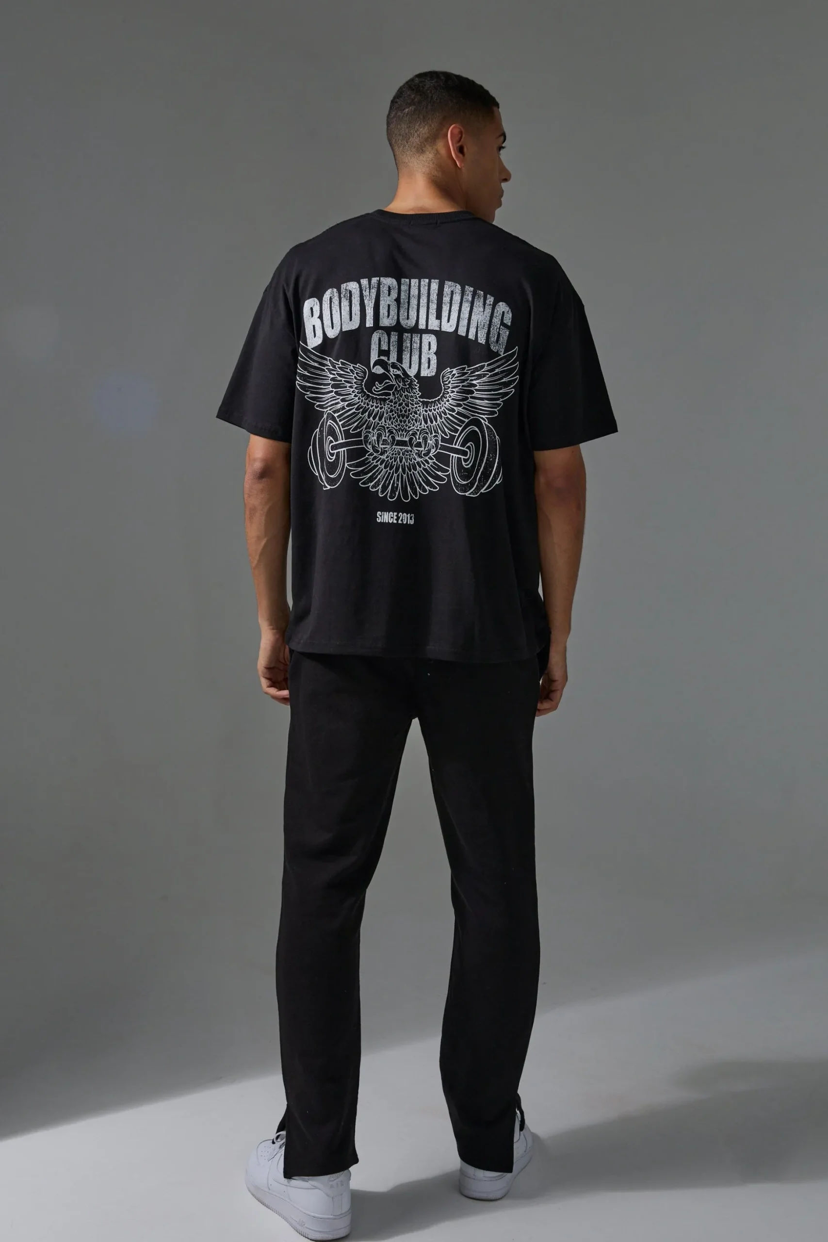 Man Active Athletic Division Regular Fit Jogger | BoohooMAN UK