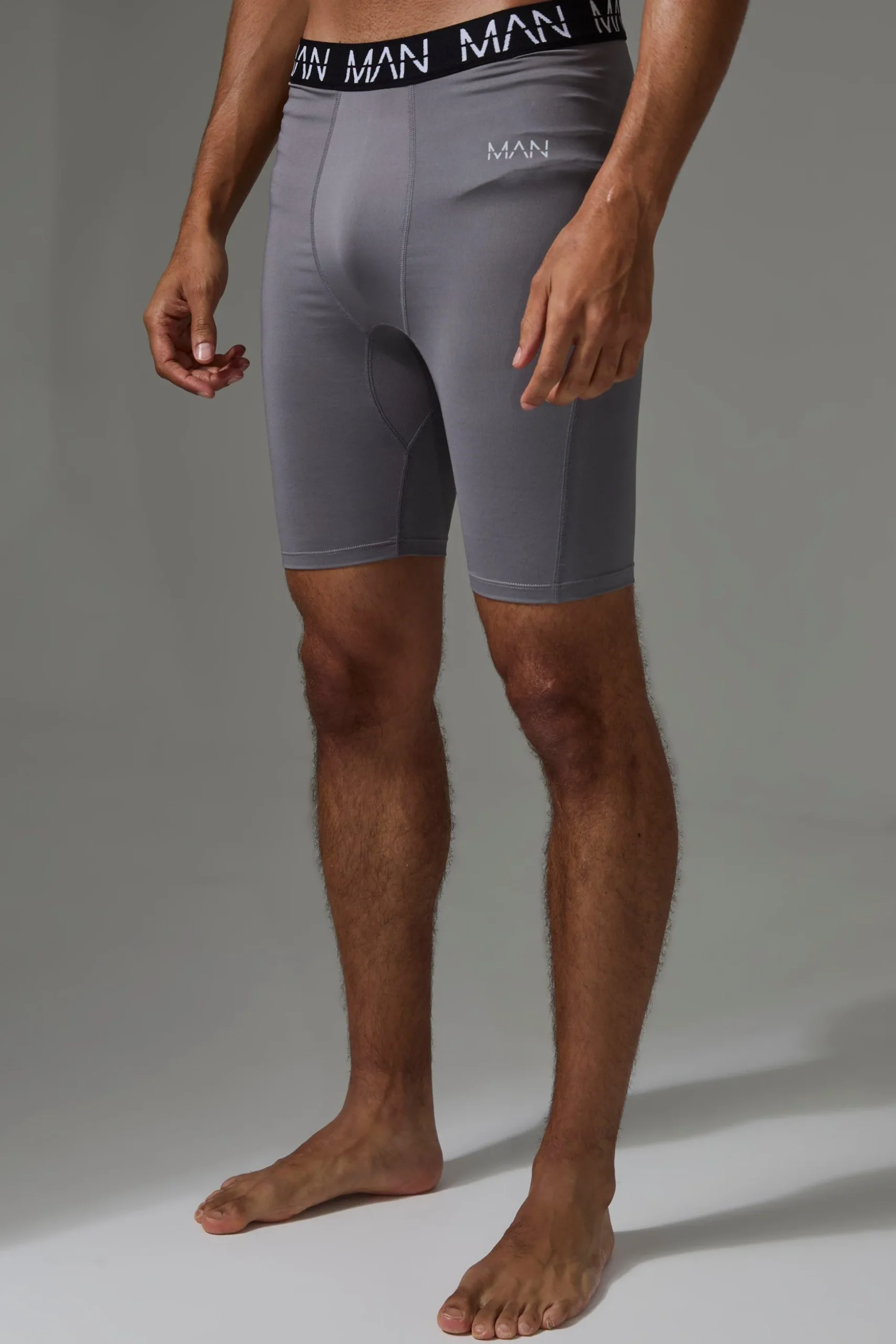 Man Active Base Layer 7inch Short | BoohooMAN UK