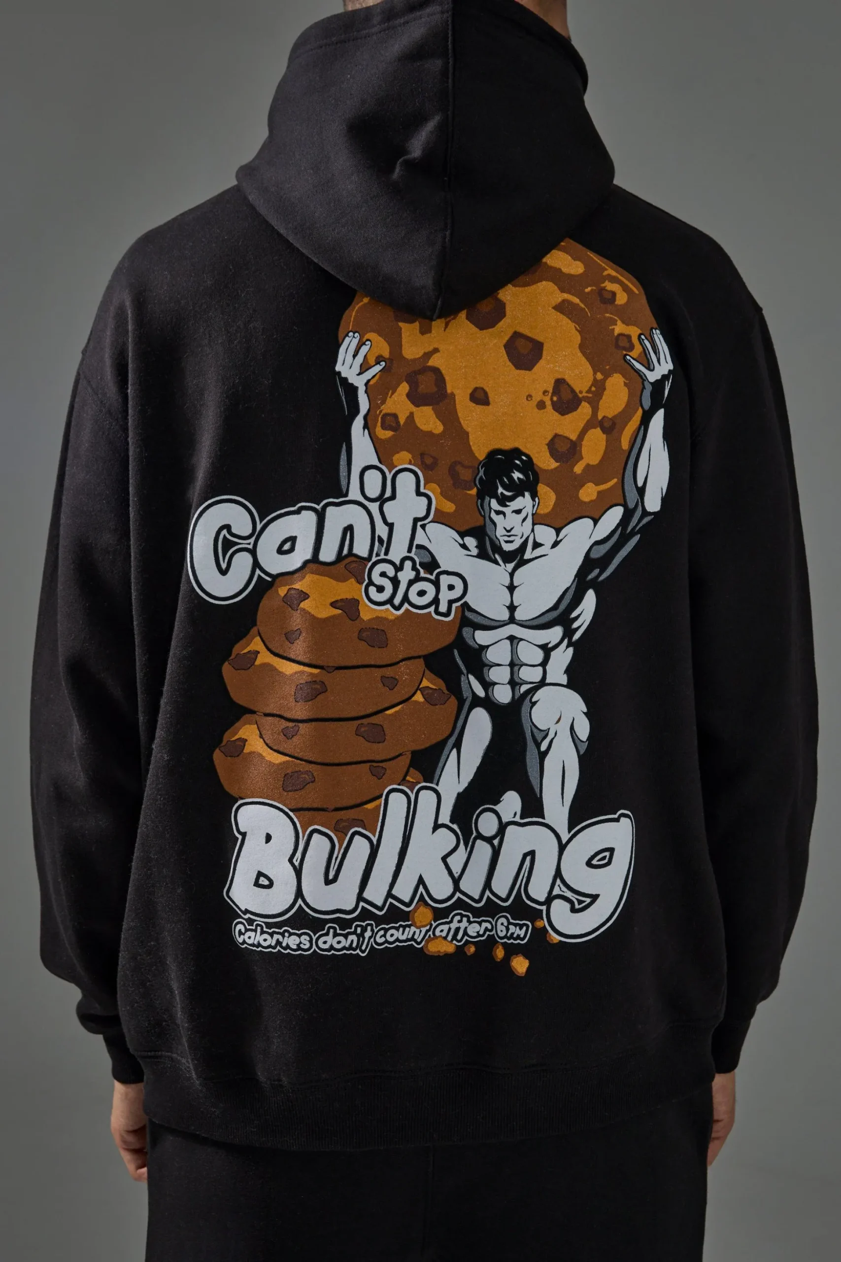 Man Active Bulking Oversized Hoodie | BoohooMAN UK