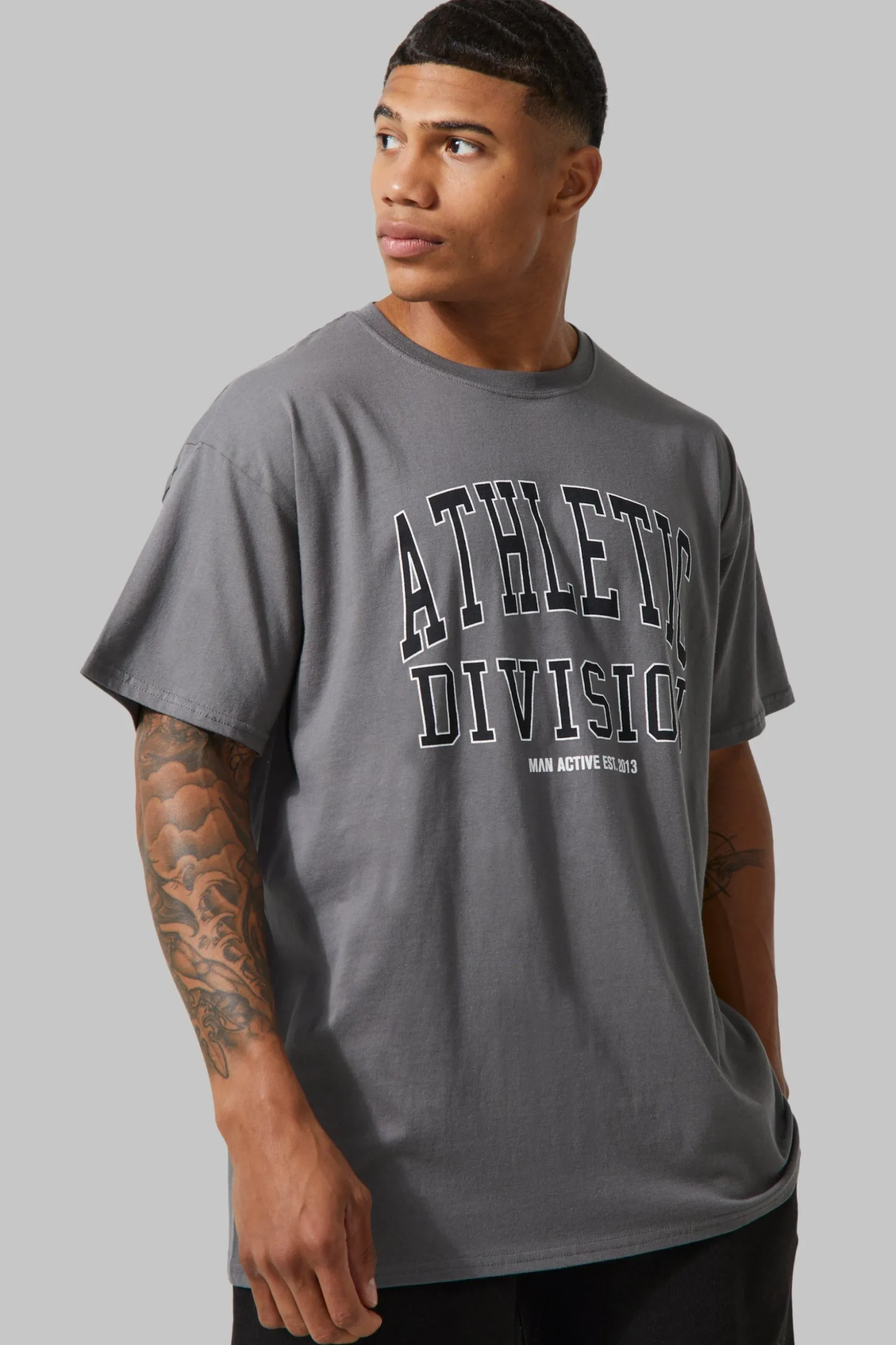 Man Active Gym Athletic Oversized T Shirt | BoohooMAN UK