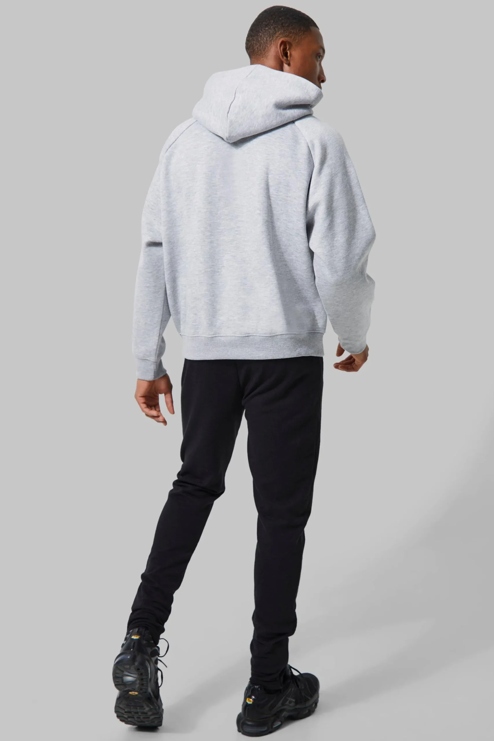 Man Active Gym Boxy Fit Hoodie | BoohooMAN UK