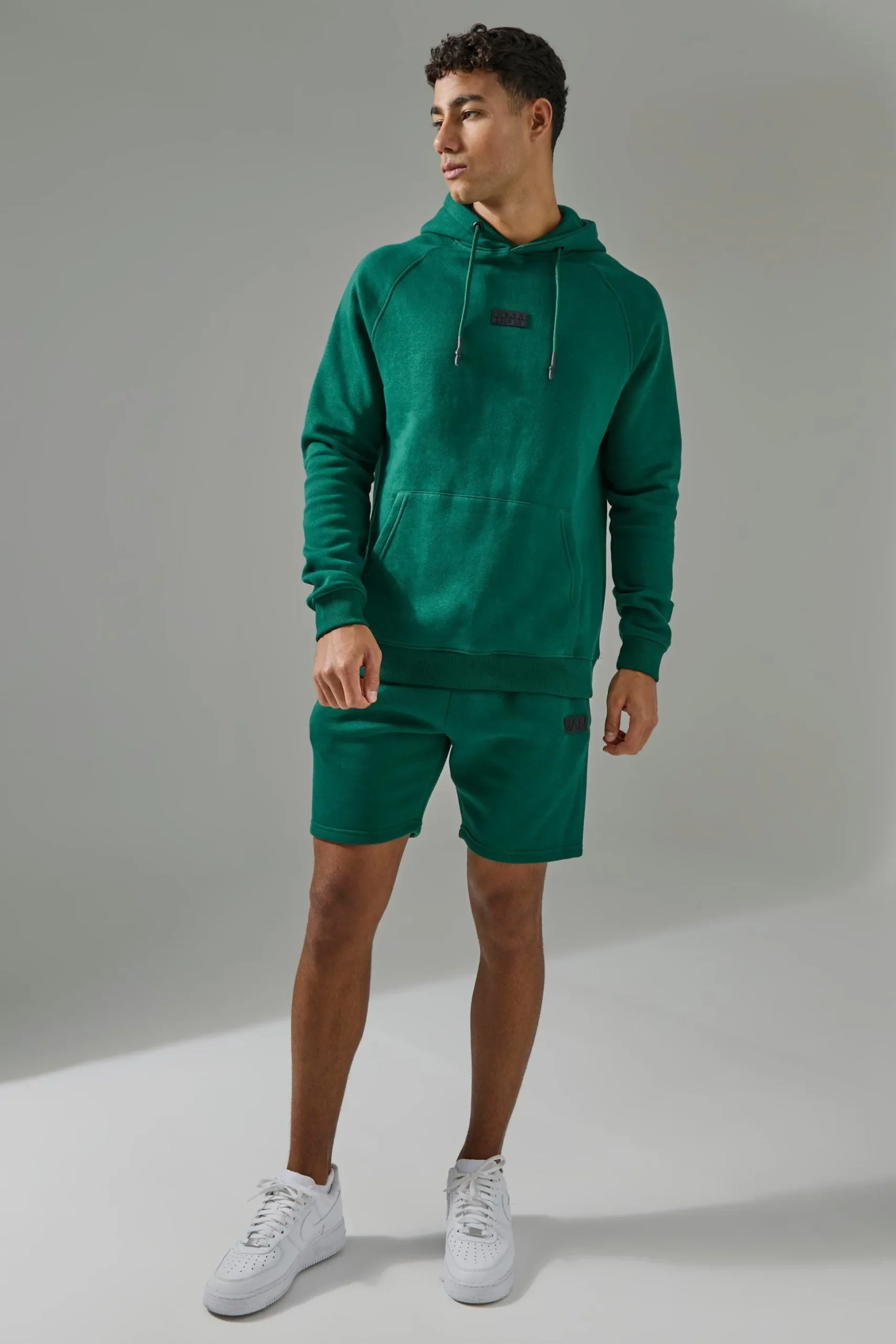 Man Active Hoodie & Short Tracksuit | BoohooMAN UK