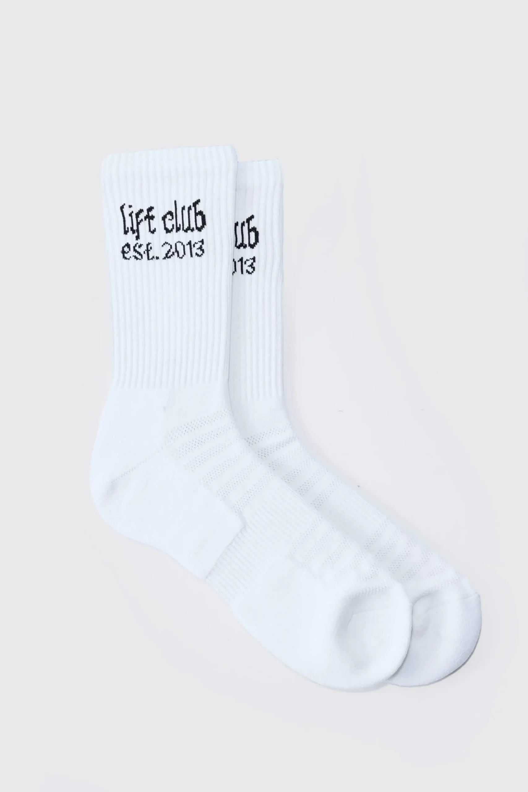 Man Active Lift Club Crew Socks | BoohooMAN UK