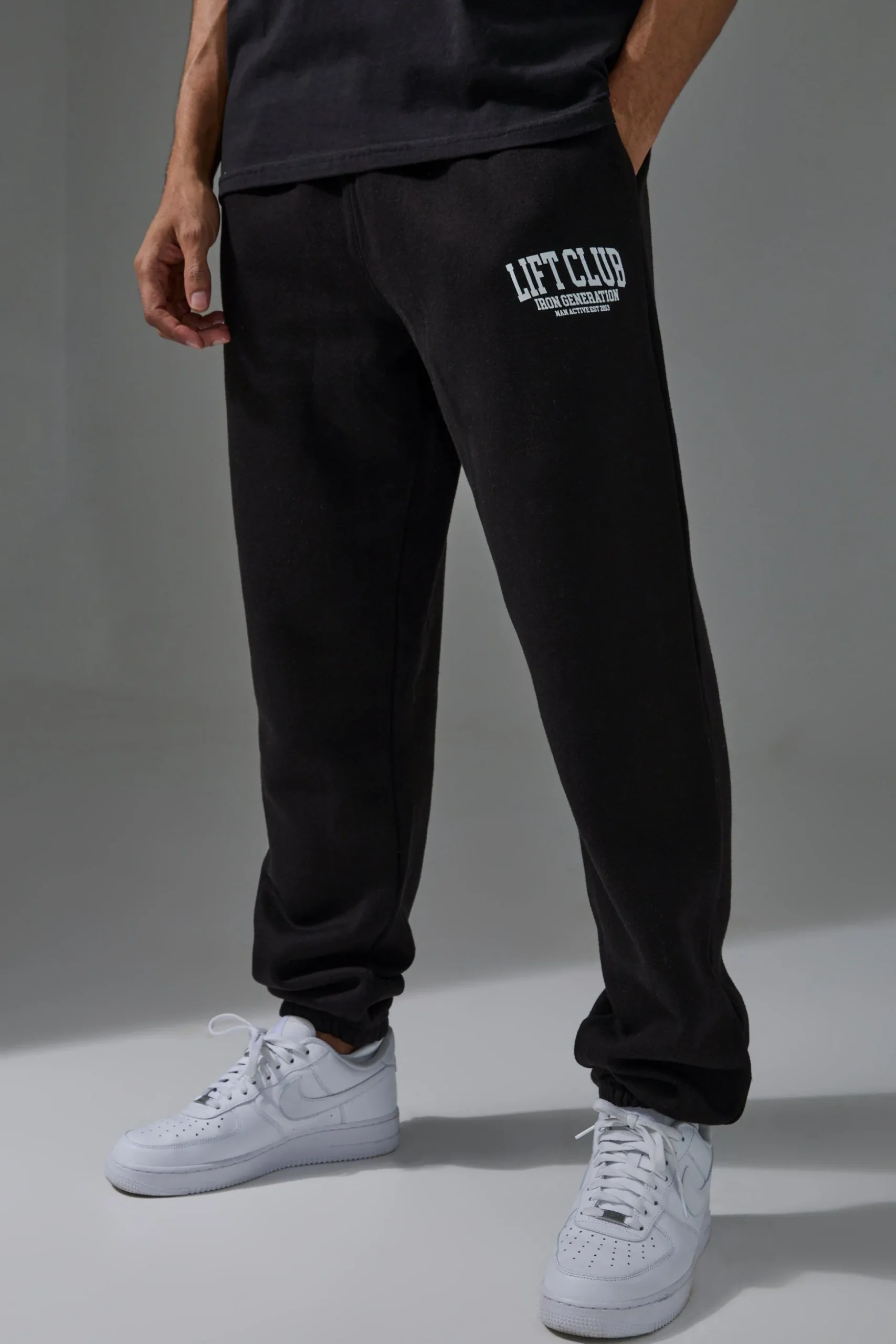 Man Active Lift Club Oversized Jogger | BoohooMAN UK