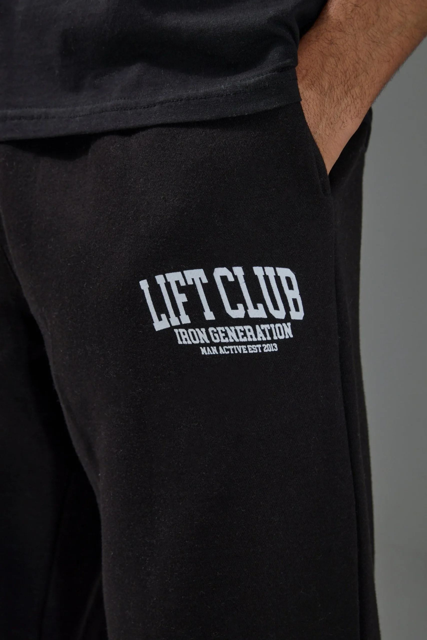 Man Active Lift Club Oversized Jogger | BoohooMAN UK