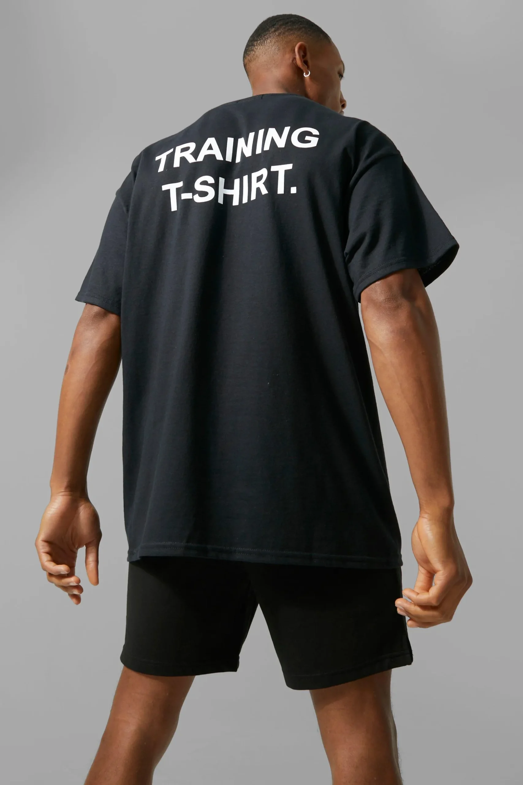 Man Active Oversized Training T-shirt | BoohooMAN UK