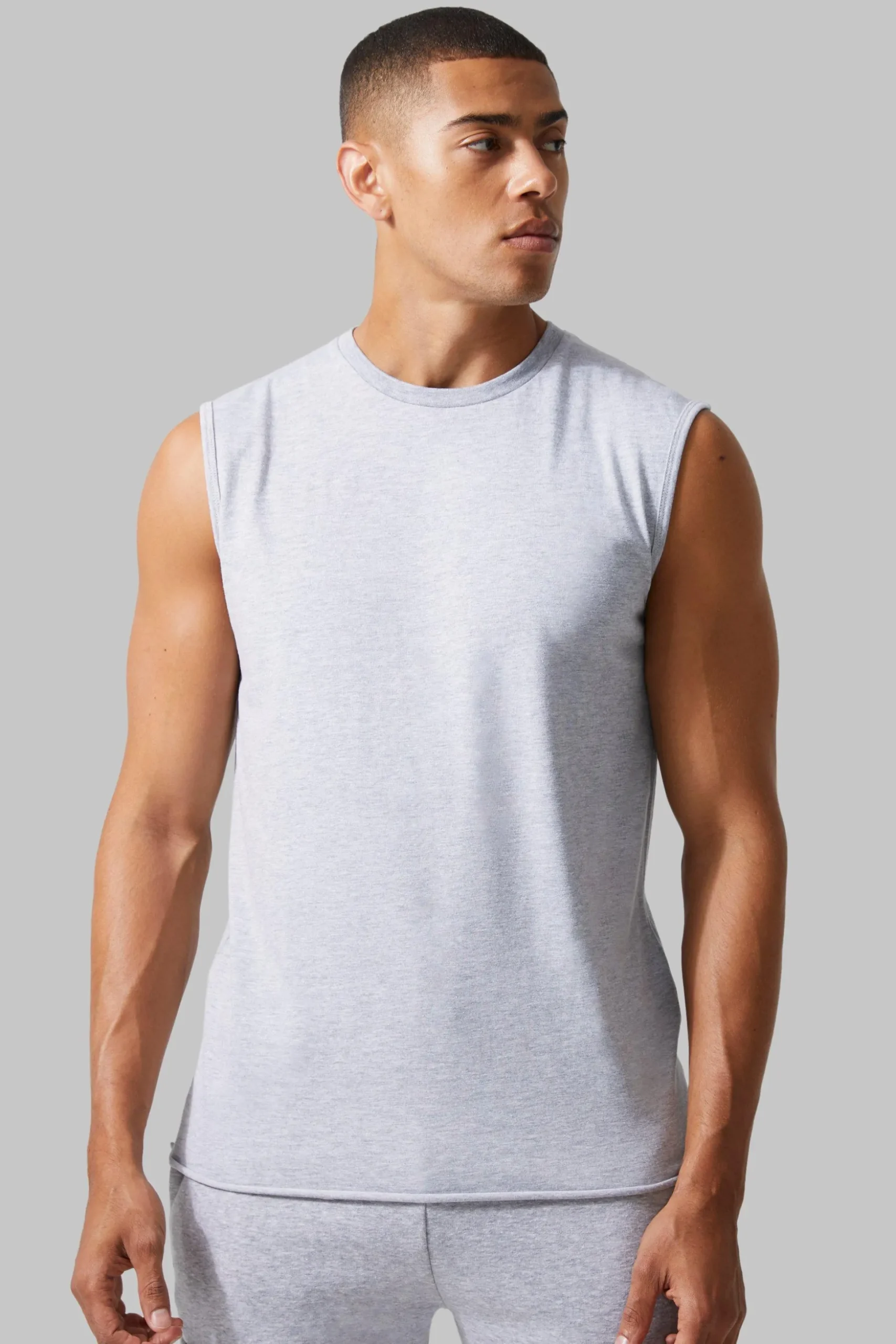 Man Active Regular Fit Tank Top | BoohooMAN UK