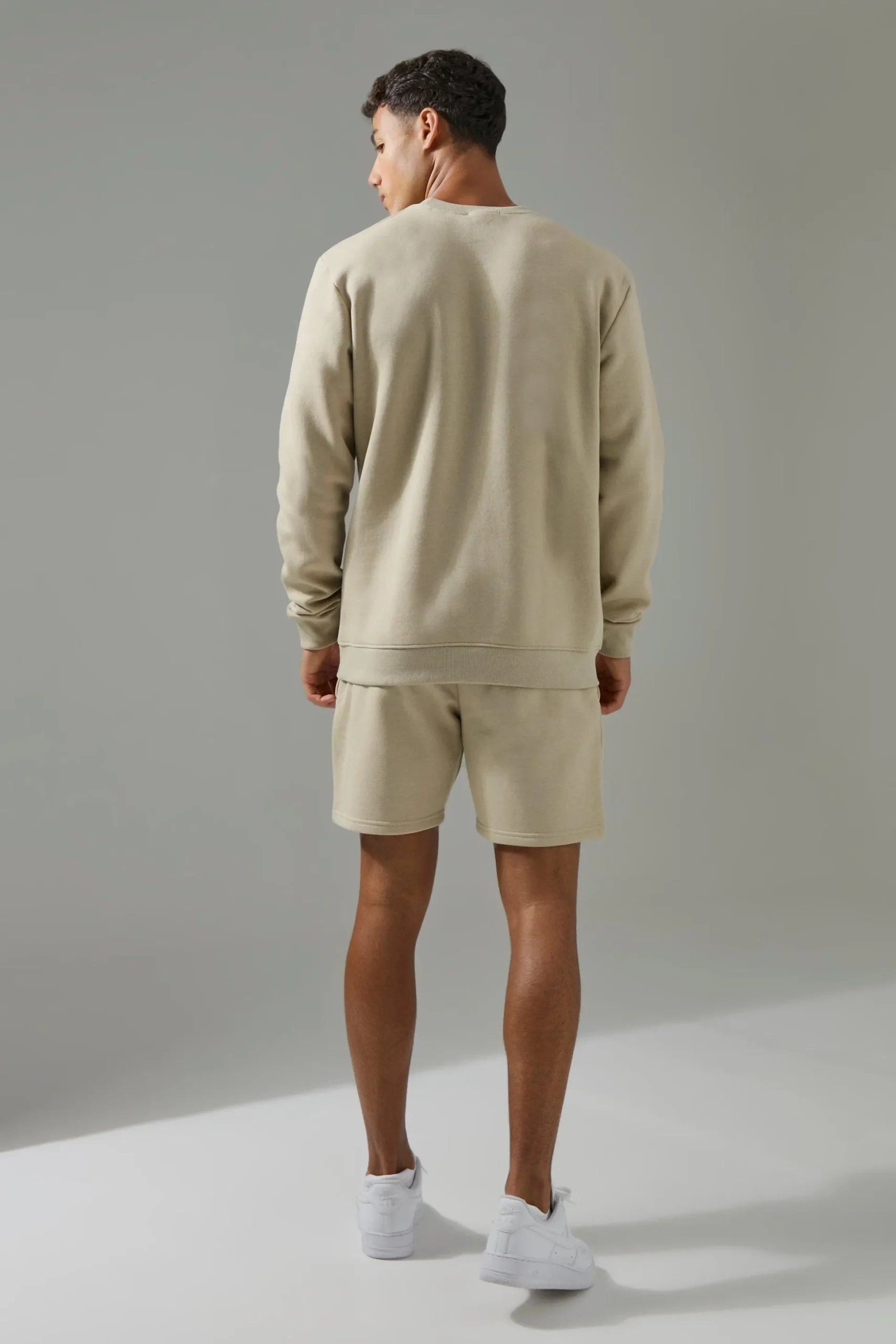 Man Active Sweatshirt & Short Tracksuit | BoohooMAN UK