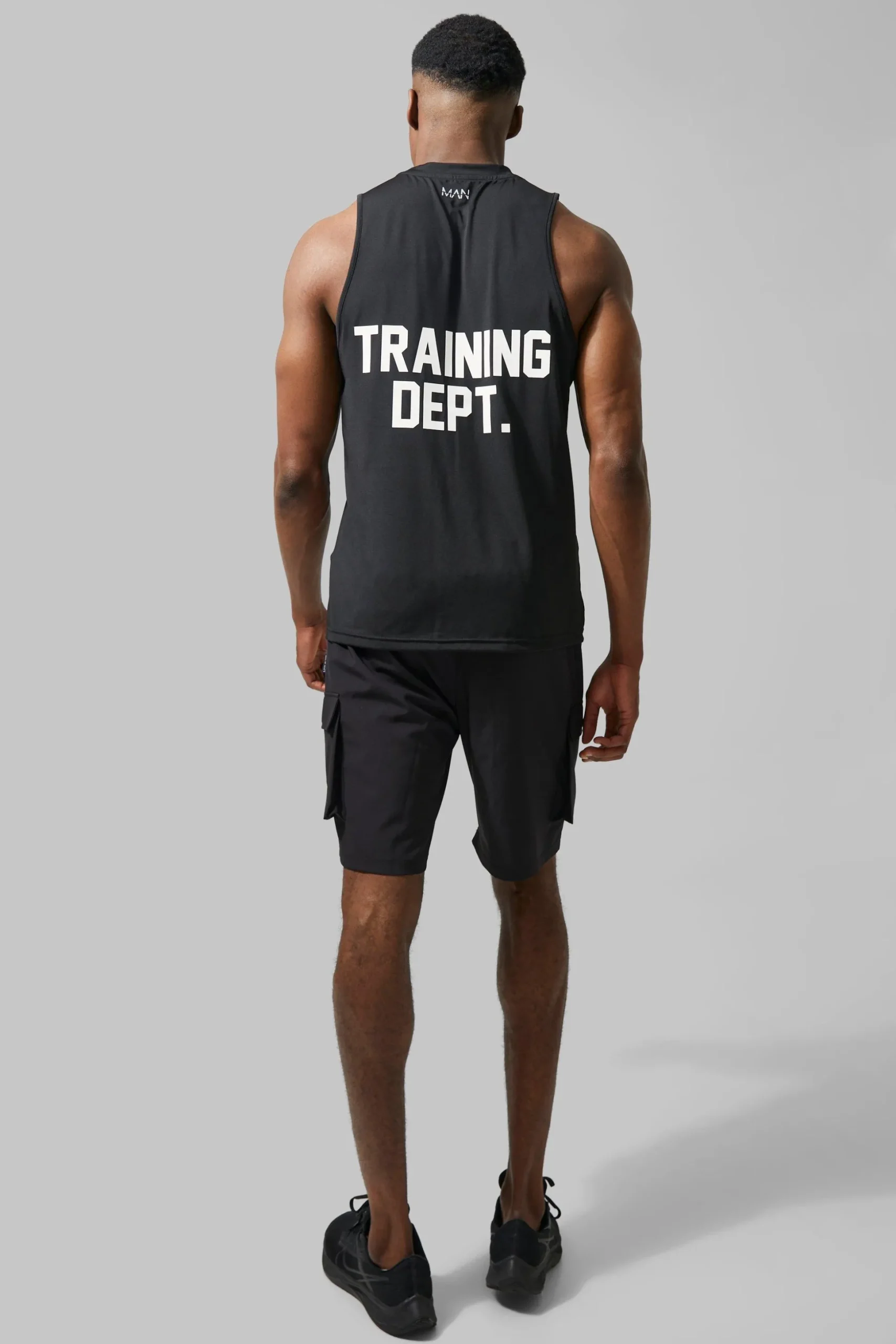 Man Active Training Dept Performance Regular Fit Vest | BoohooMAN UK