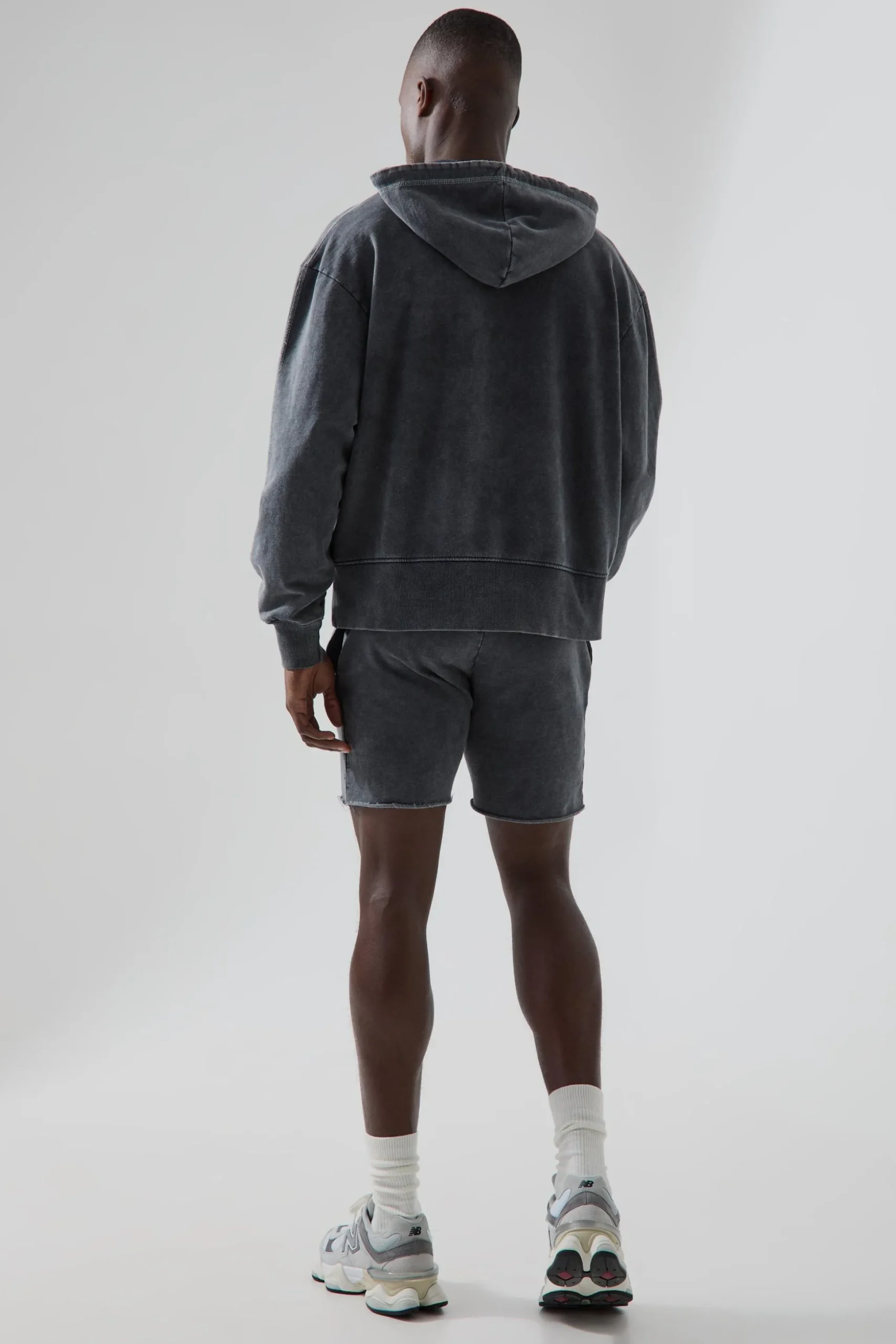 Man Active Washed Rest Day Regular Fit 5inch Shorts | BoohooMAN UK